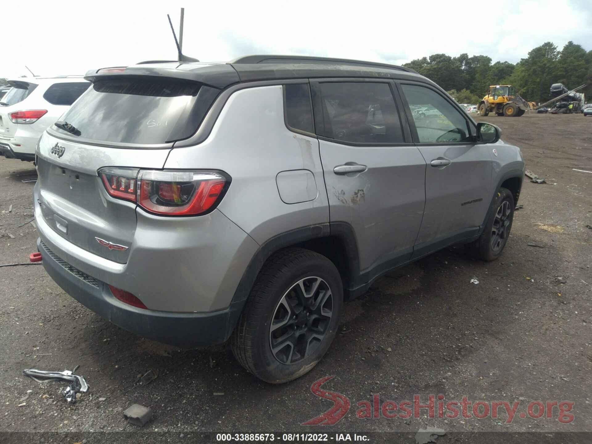 3C4NJDDB6KT668820 2019 JEEP COMPASS