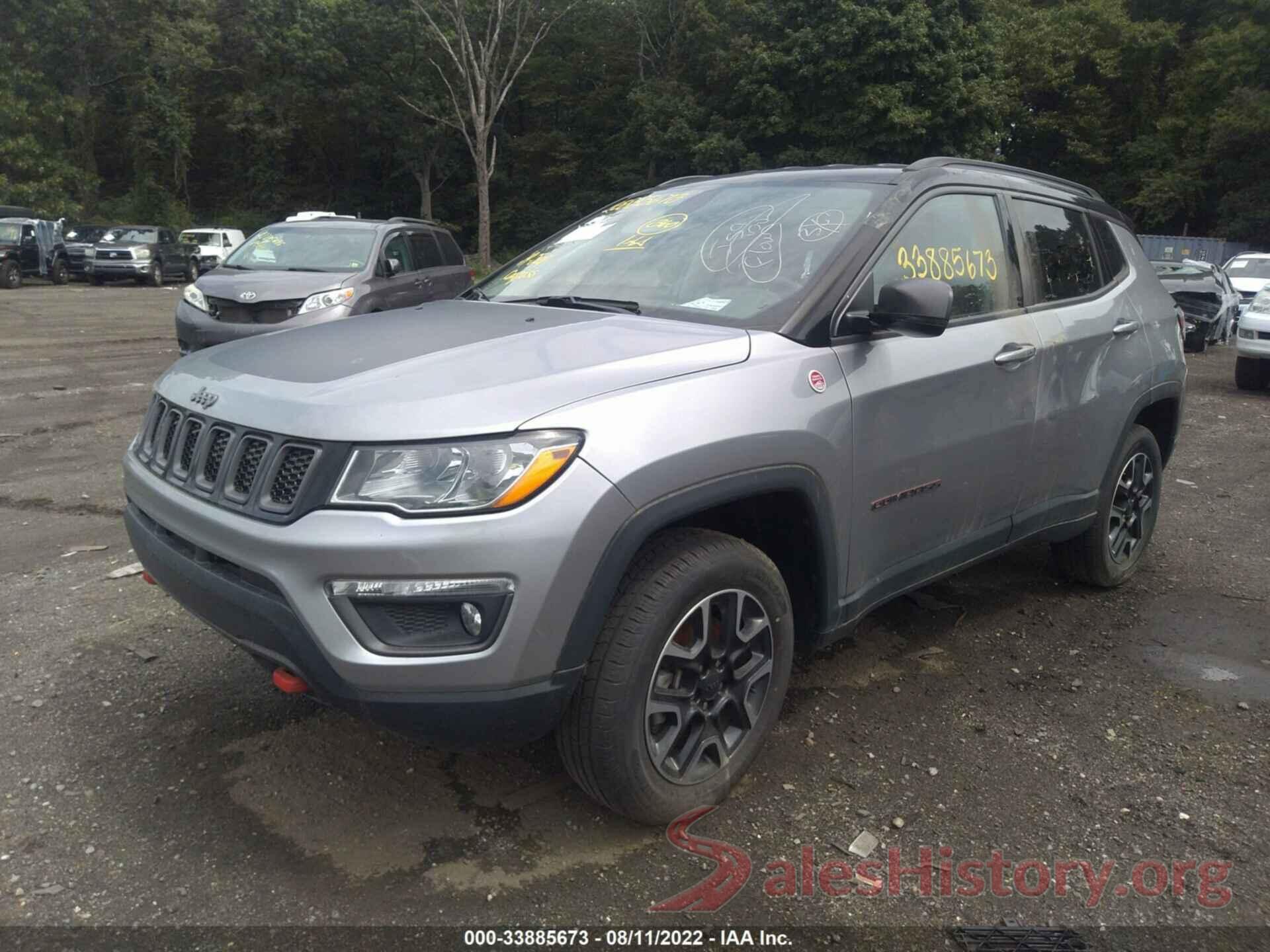 3C4NJDDB6KT668820 2019 JEEP COMPASS