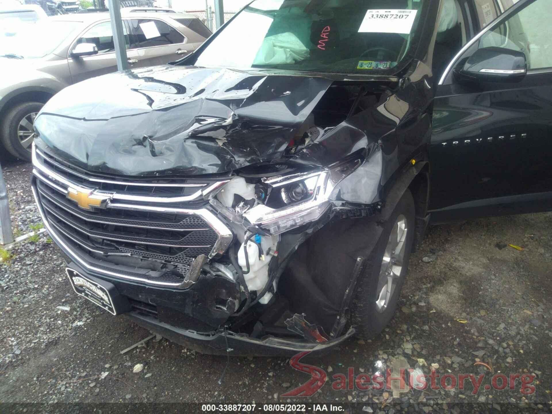 1GNEVGKW3JJ206806 2018 CHEVROLET TRAVERSE