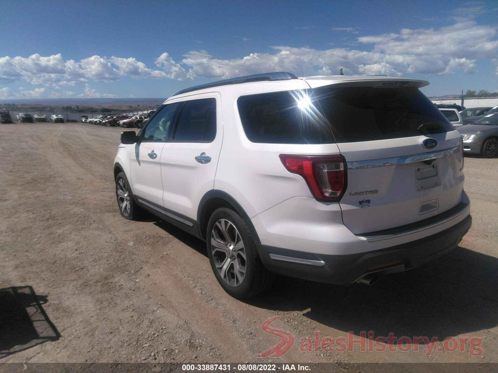 1FM5K7FH3KGA88747 2019 FORD EXPLORER