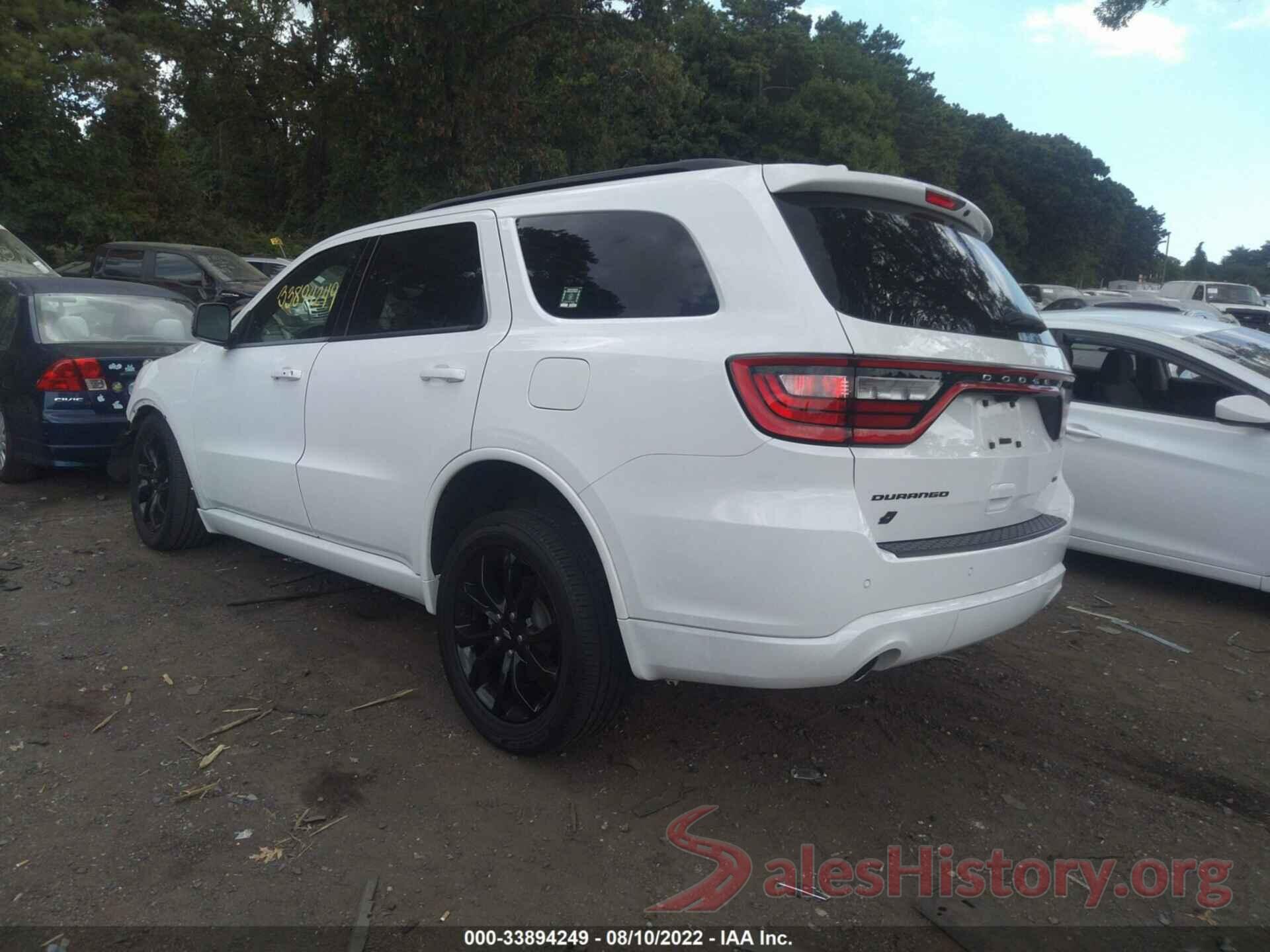 1C4RDJDG3KC585926 2019 DODGE DURANGO