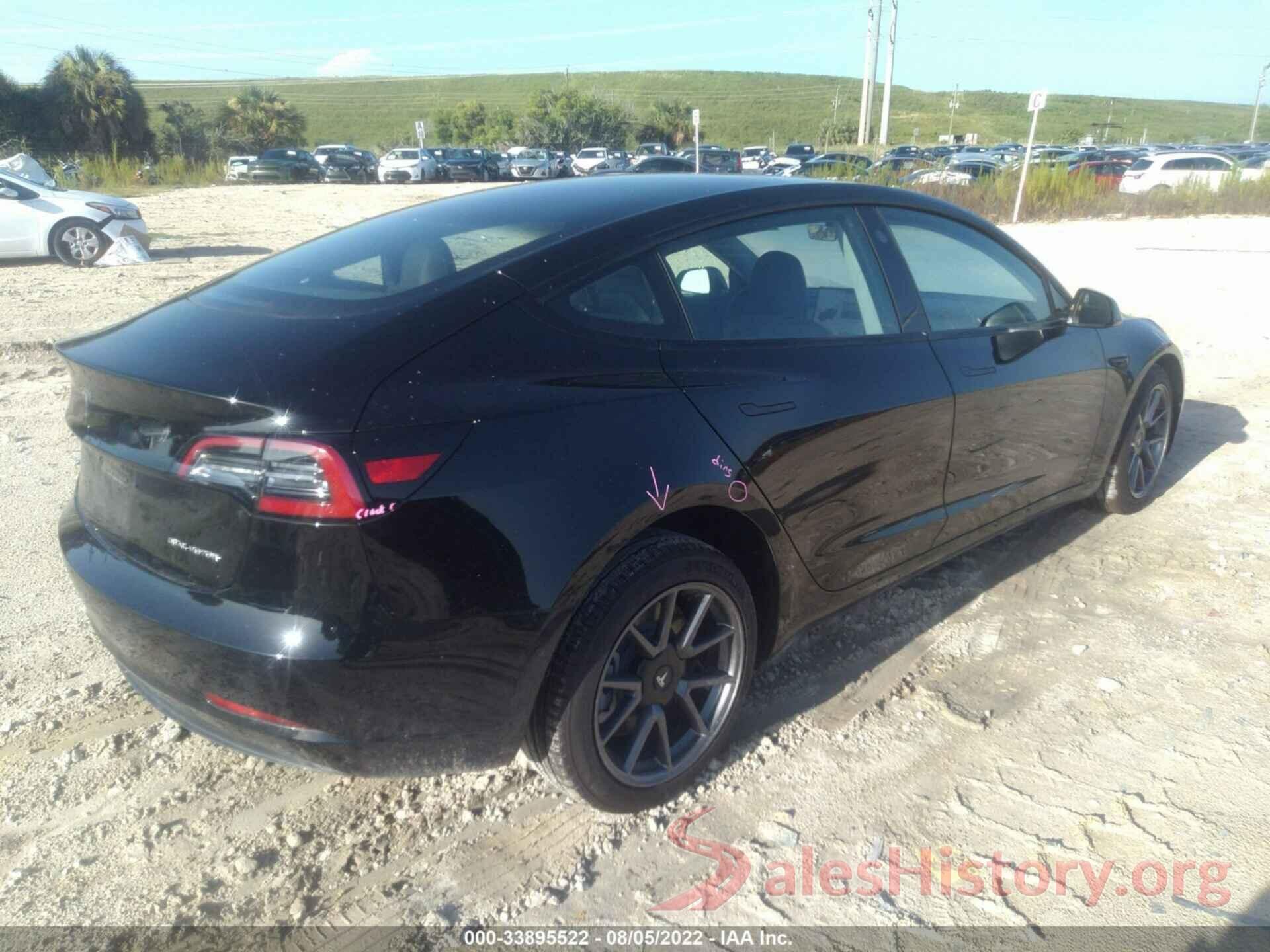 5YJ3E1EB5MF902620 2021 TESLA MODEL 3