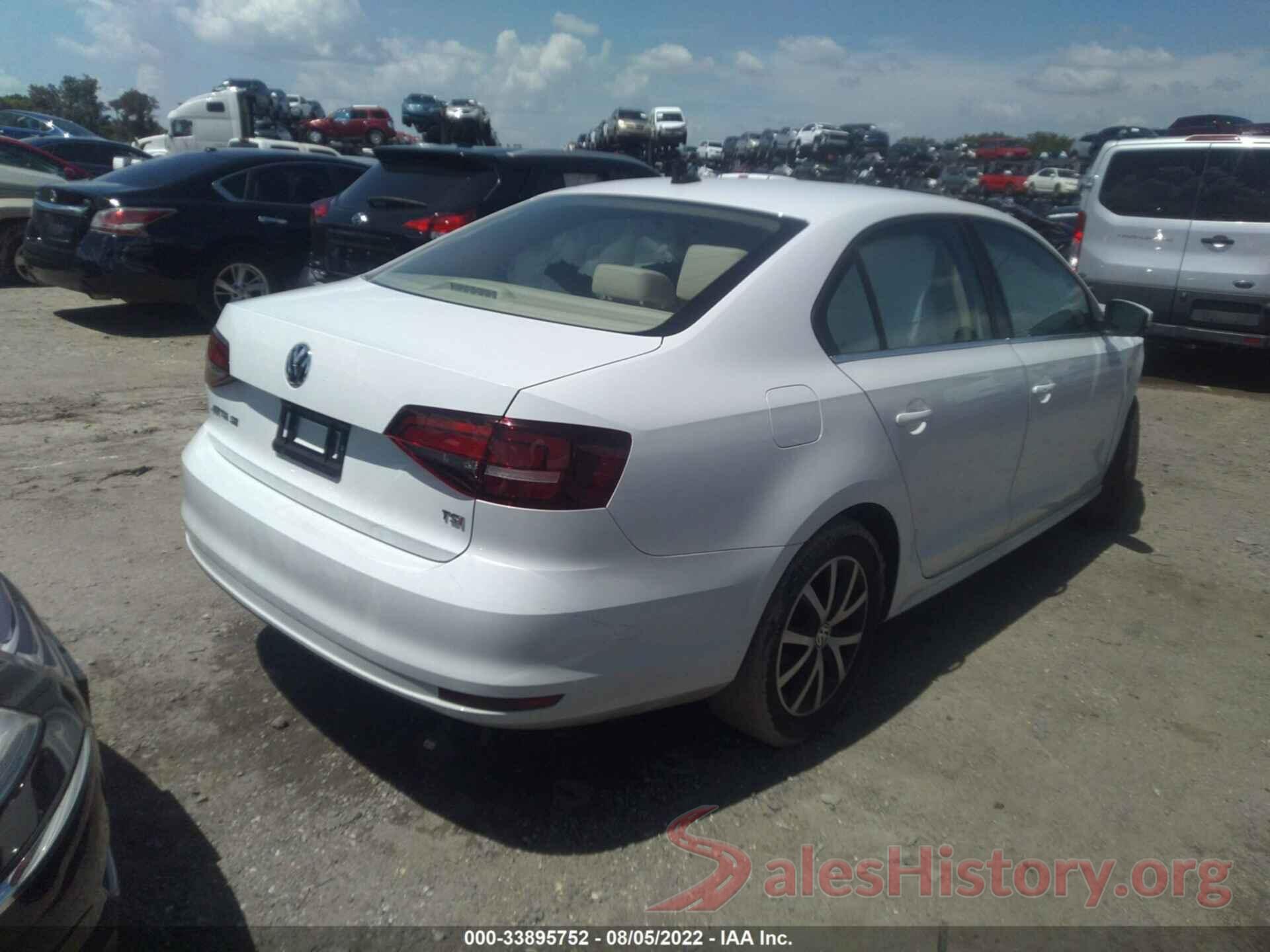 3VWDB7AJ7HM356558 2017 VOLKSWAGEN JETTA