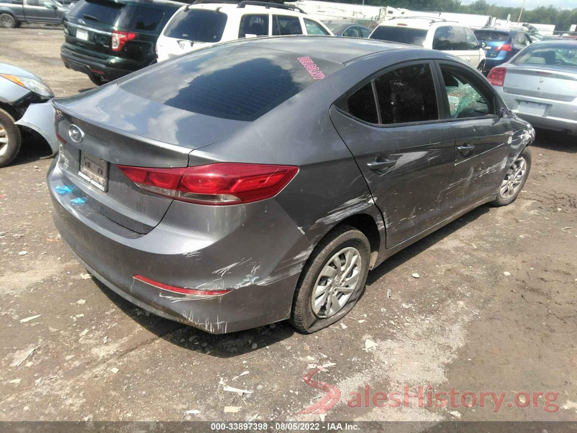 5NPD74LF0JH281354 2018 HYUNDAI ELANTRA