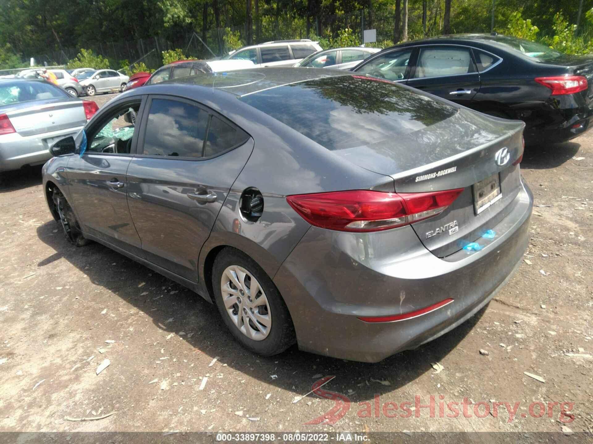 5NPD74LF0JH281354 2018 HYUNDAI ELANTRA