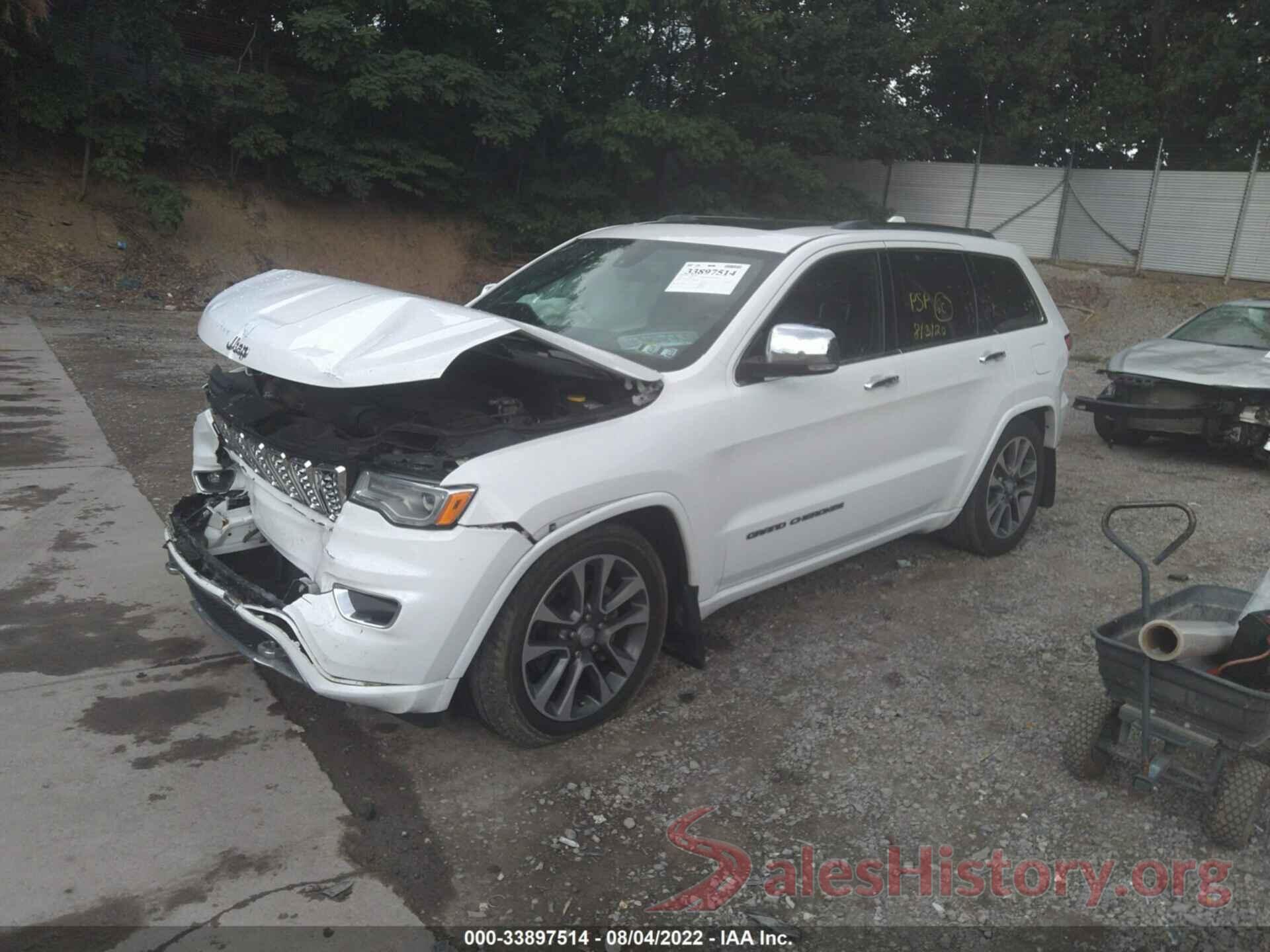 1C4RJFCG7JC189455 2018 JEEP GRAND CHEROKEE