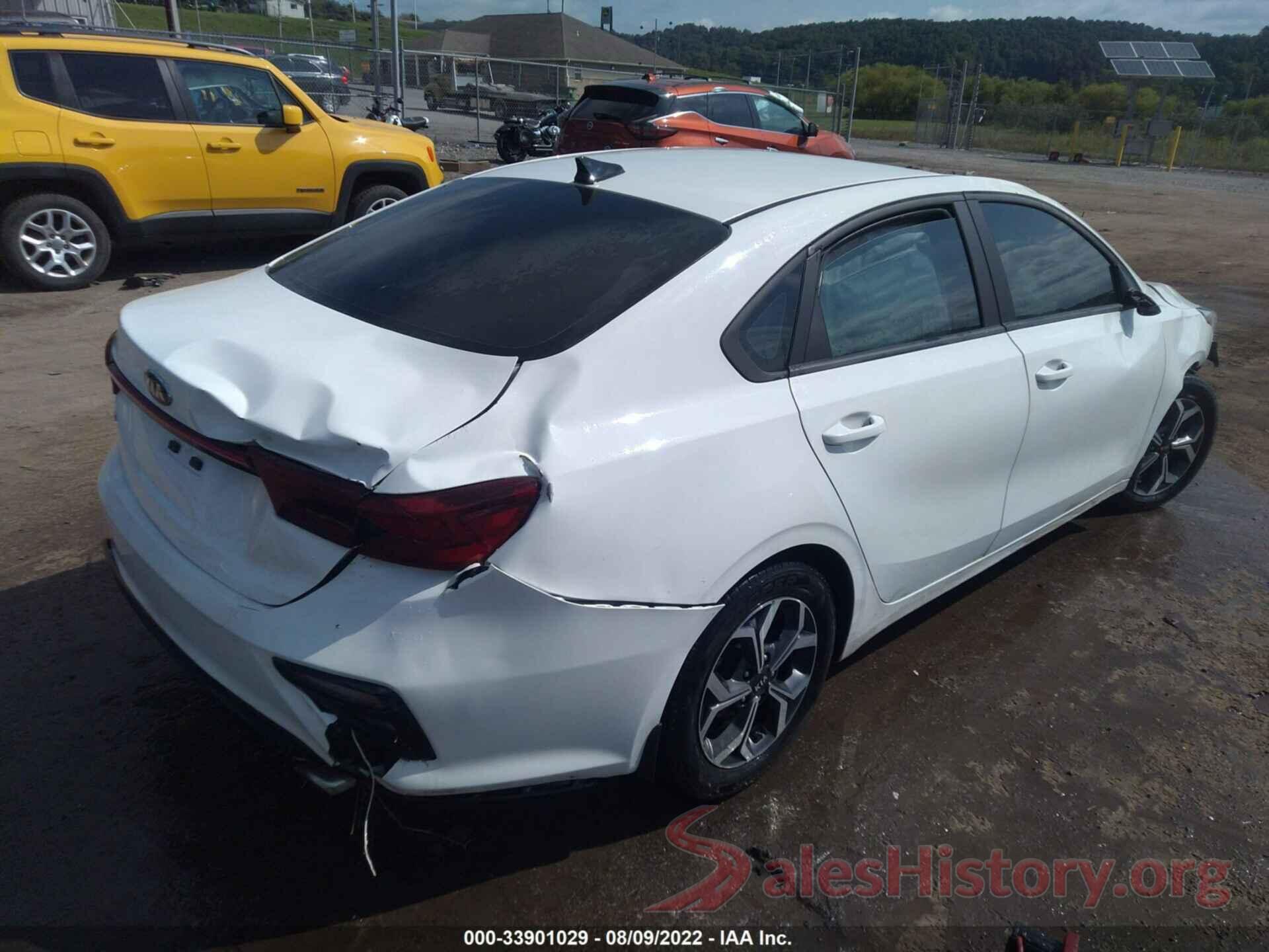 3KPF24AD3LE225747 2020 KIA FORTE