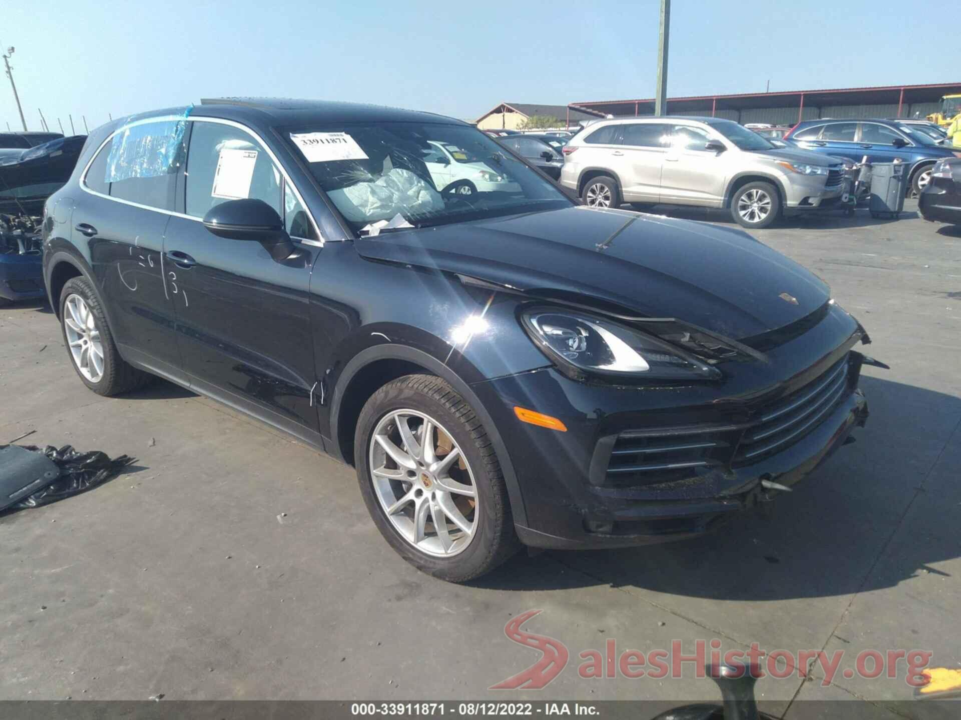 WP1AA2AY2LDA03642 2020 PORSCHE CAYENNE