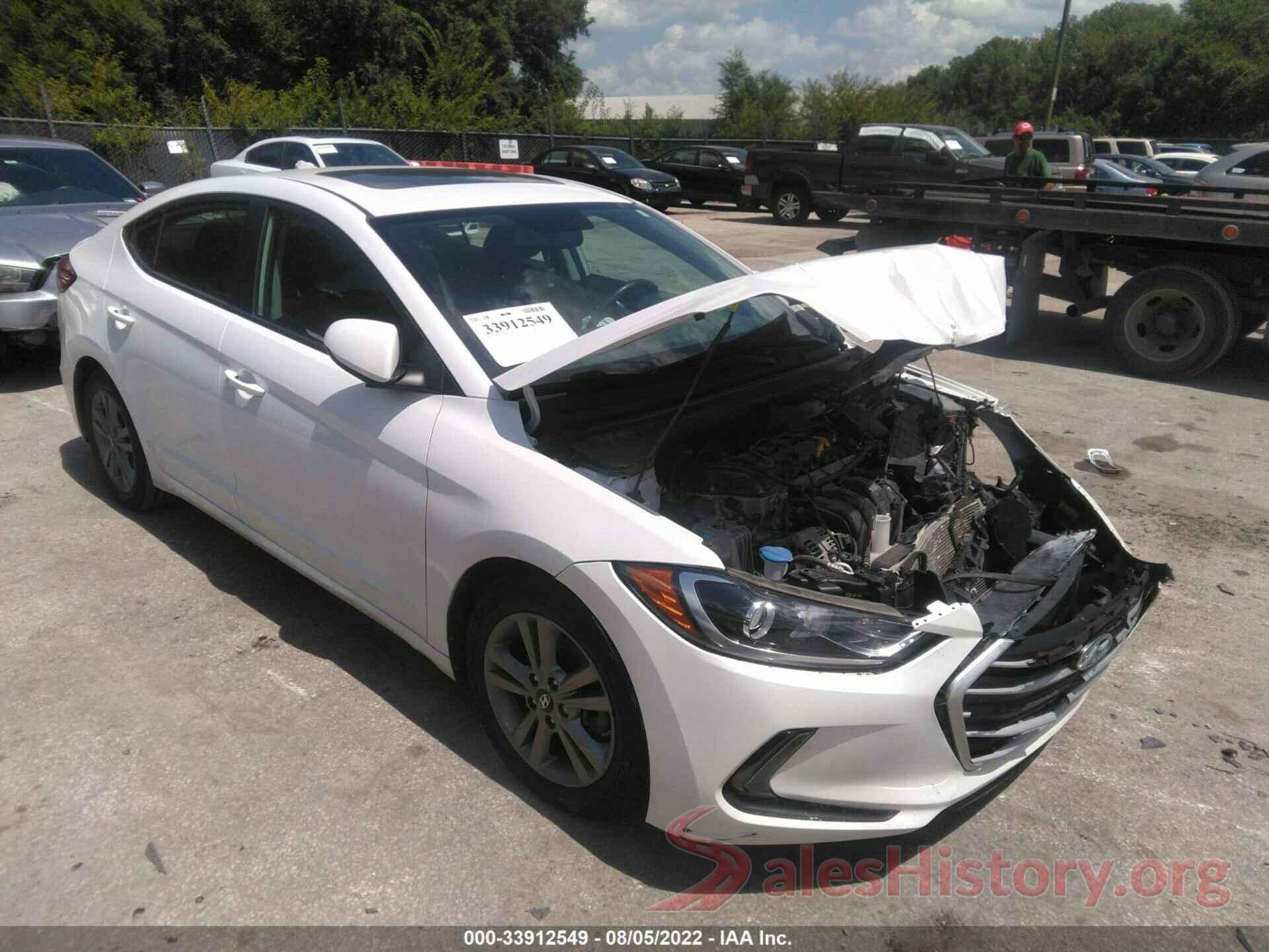 5NPD84LF8JH380713 2018 HYUNDAI ELANTRA