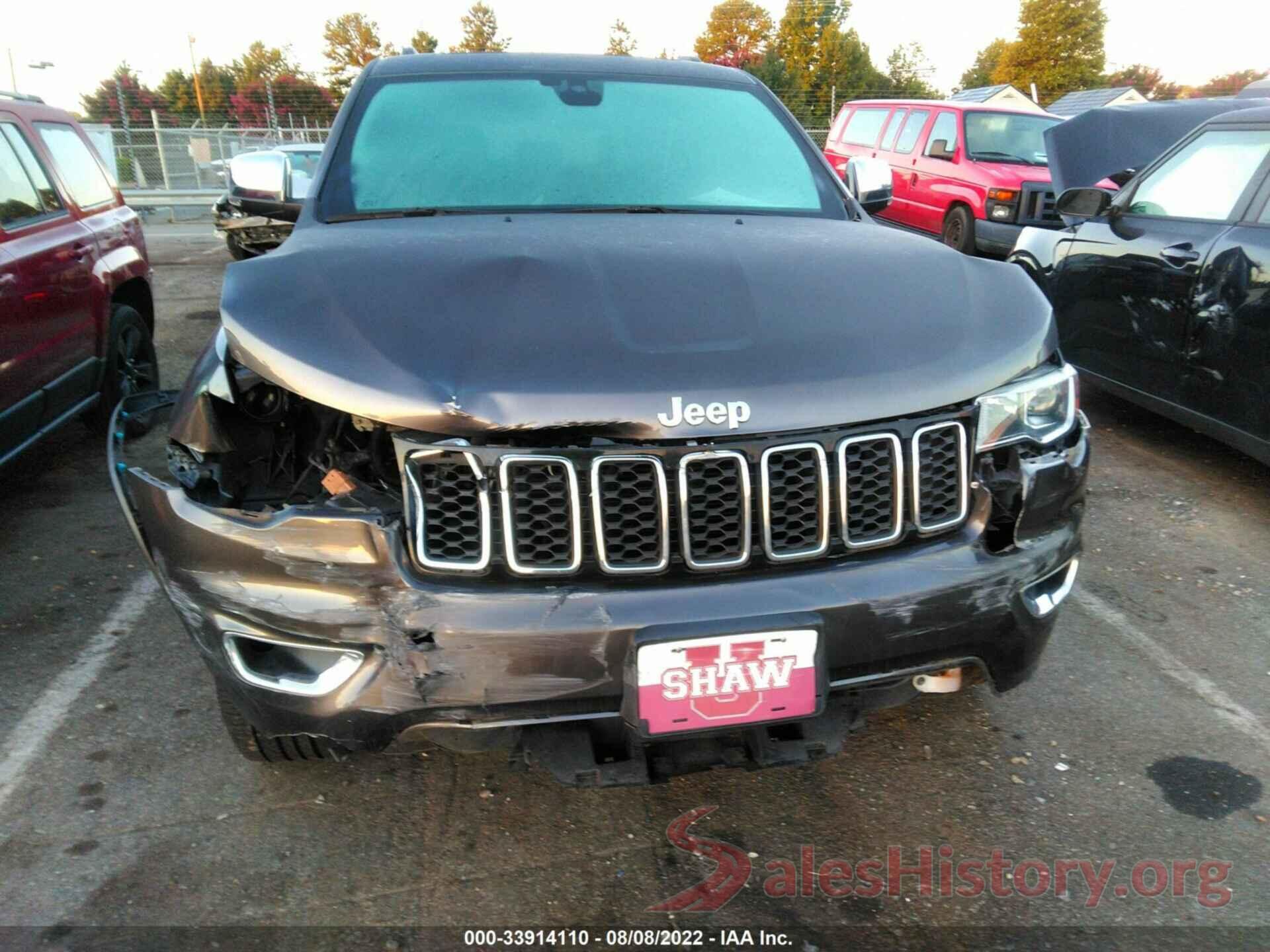 1C4RJFBG4KC665566 2019 JEEP GRAND CHEROKEE