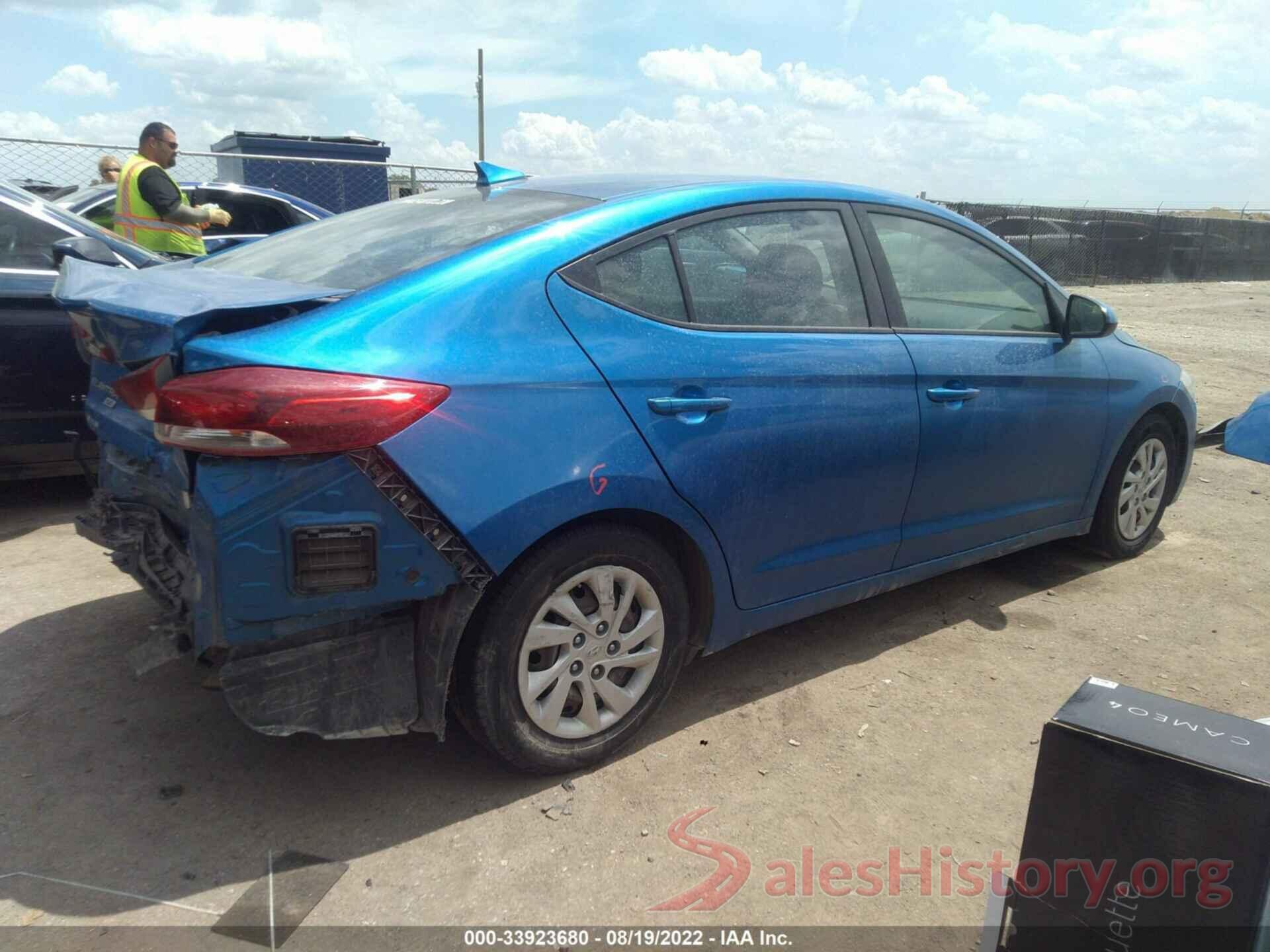 5NPD74LF3HH182294 2017 HYUNDAI ELANTRA