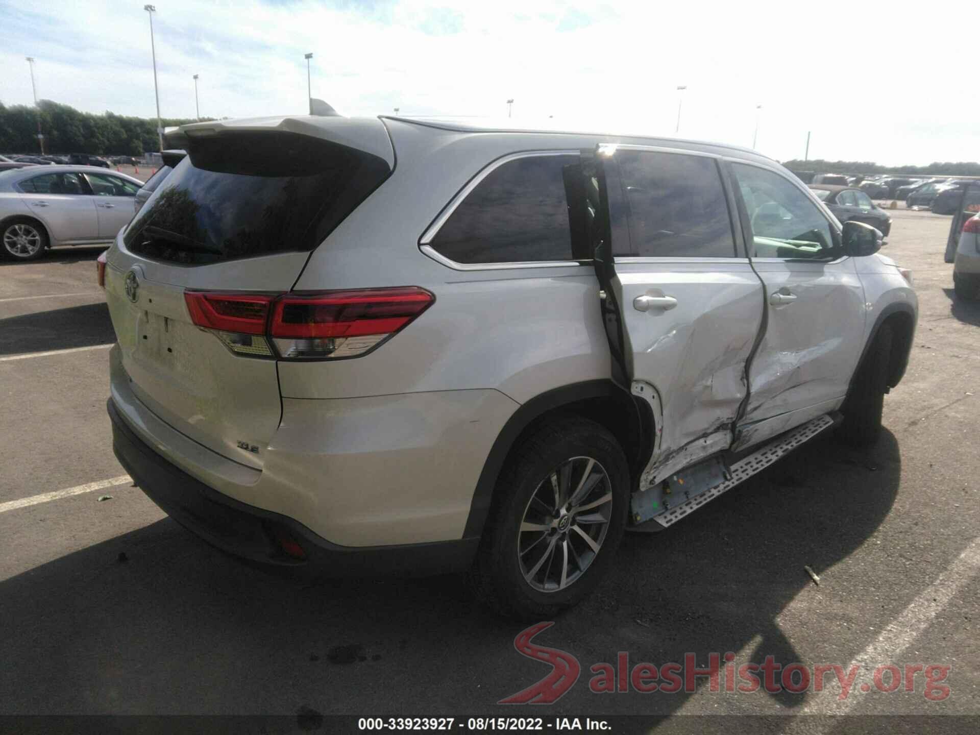 5TDKZRFH2HS191106 2017 TOYOTA HIGHLANDER