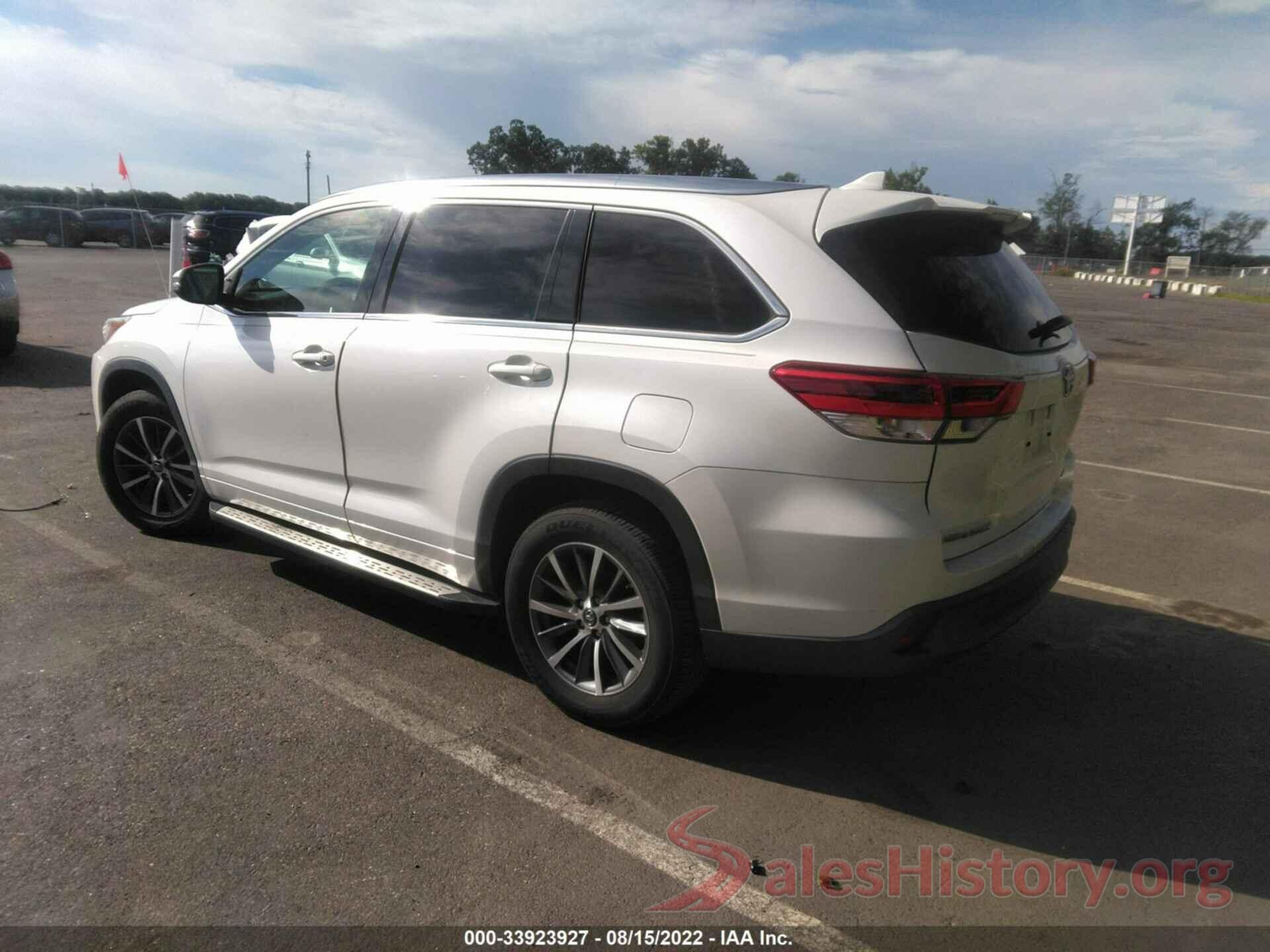 5TDKZRFH2HS191106 2017 TOYOTA HIGHLANDER