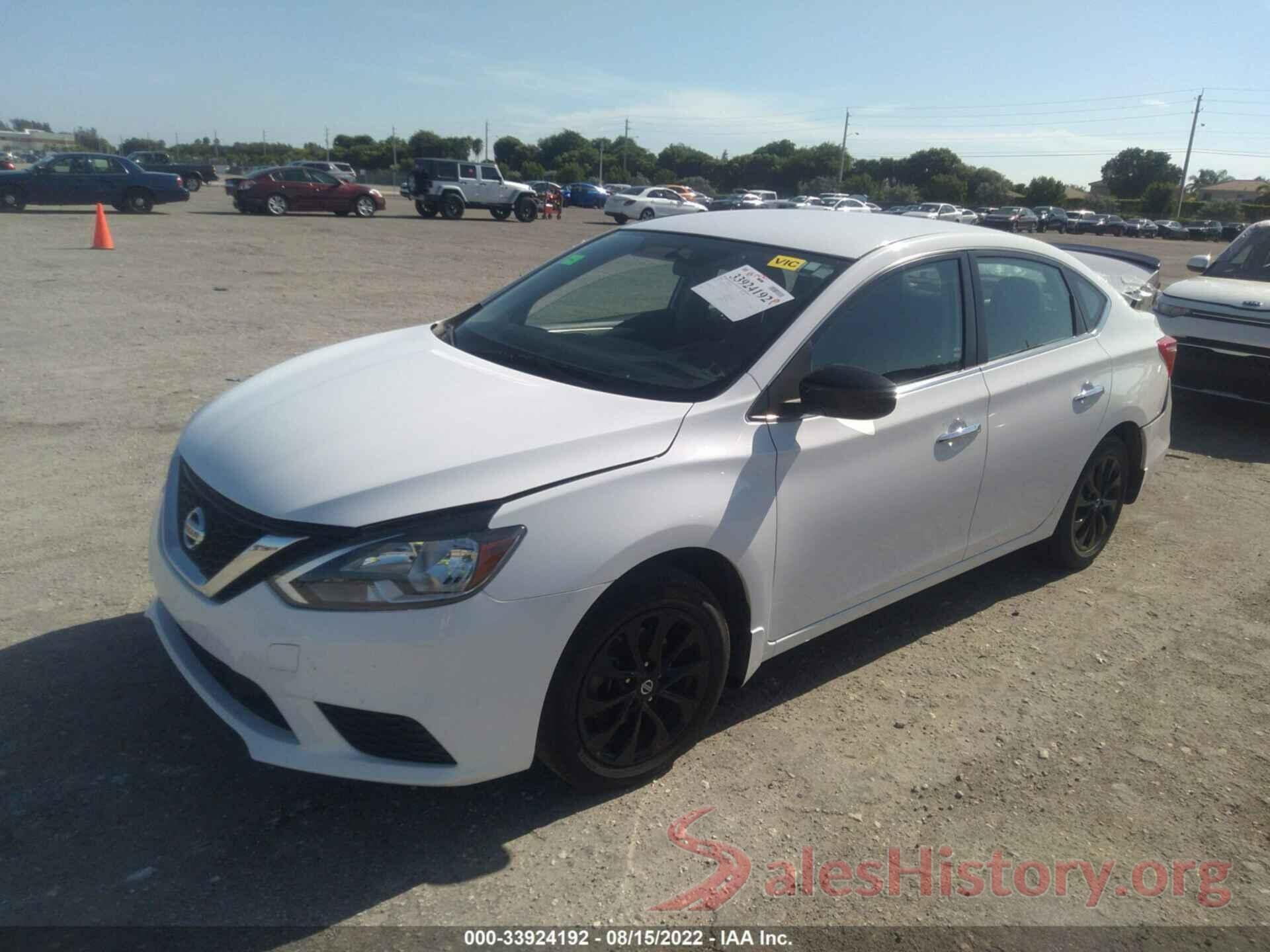 3N1AB7AP0JY336843 2018 NISSAN SENTRA