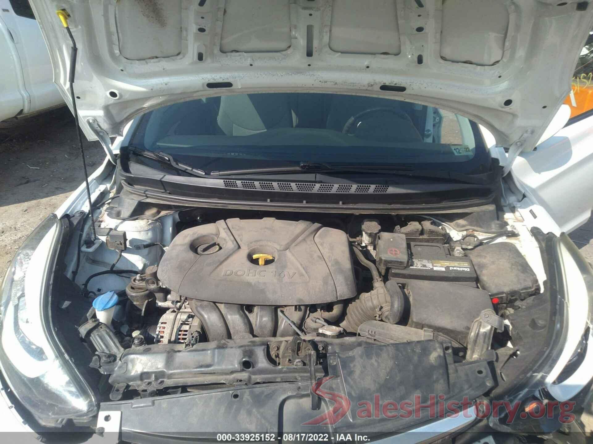 5NPDH4AE7EH467292 2014 HYUNDAI ELANTRA