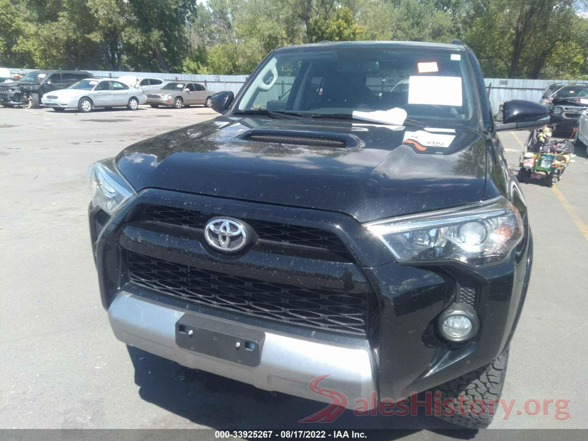 JTEBU5JR1J5523406 2018 TOYOTA 4RUNNER