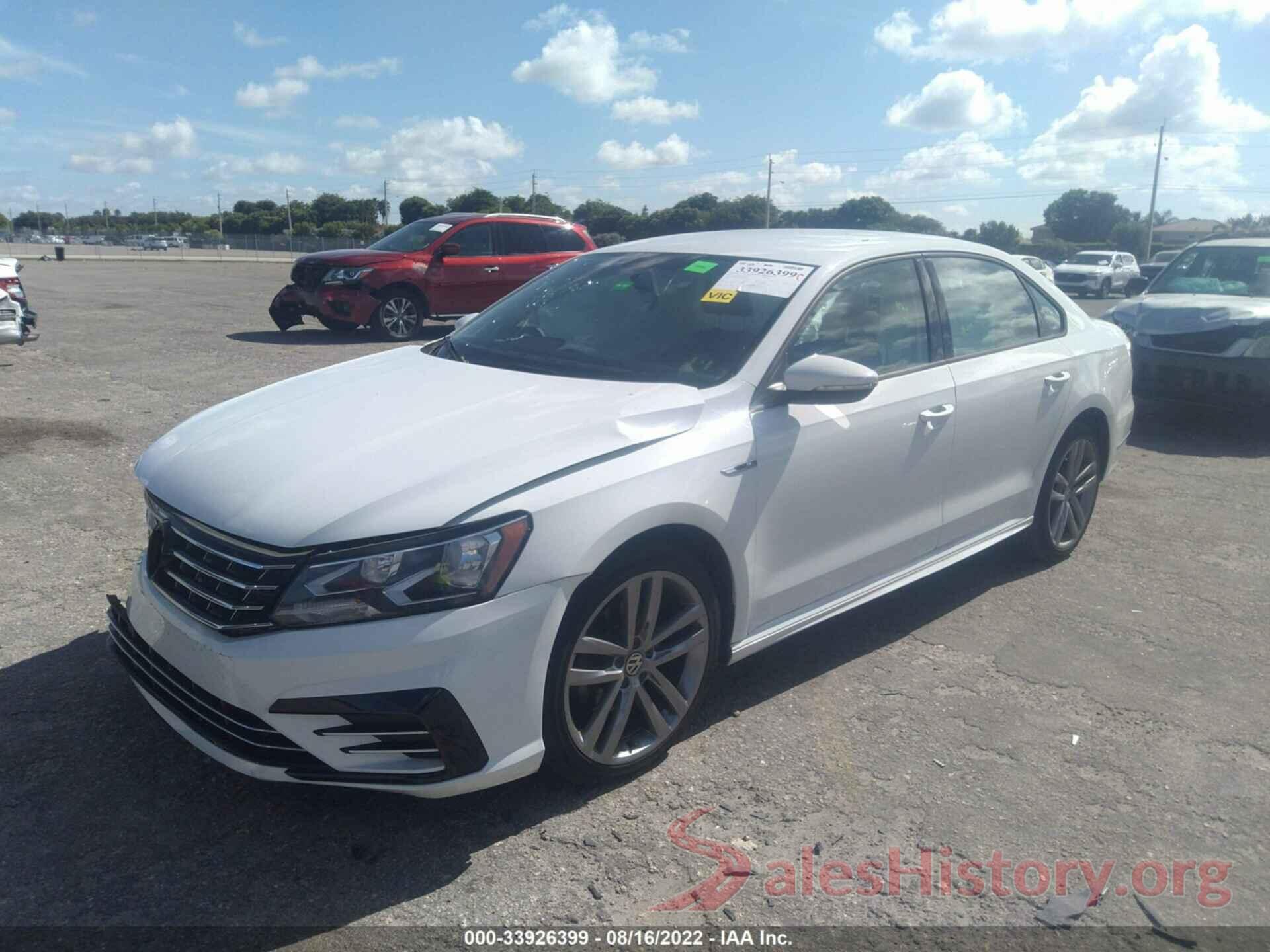 1VWAA7A35JC010894 2018 VOLKSWAGEN PASSAT