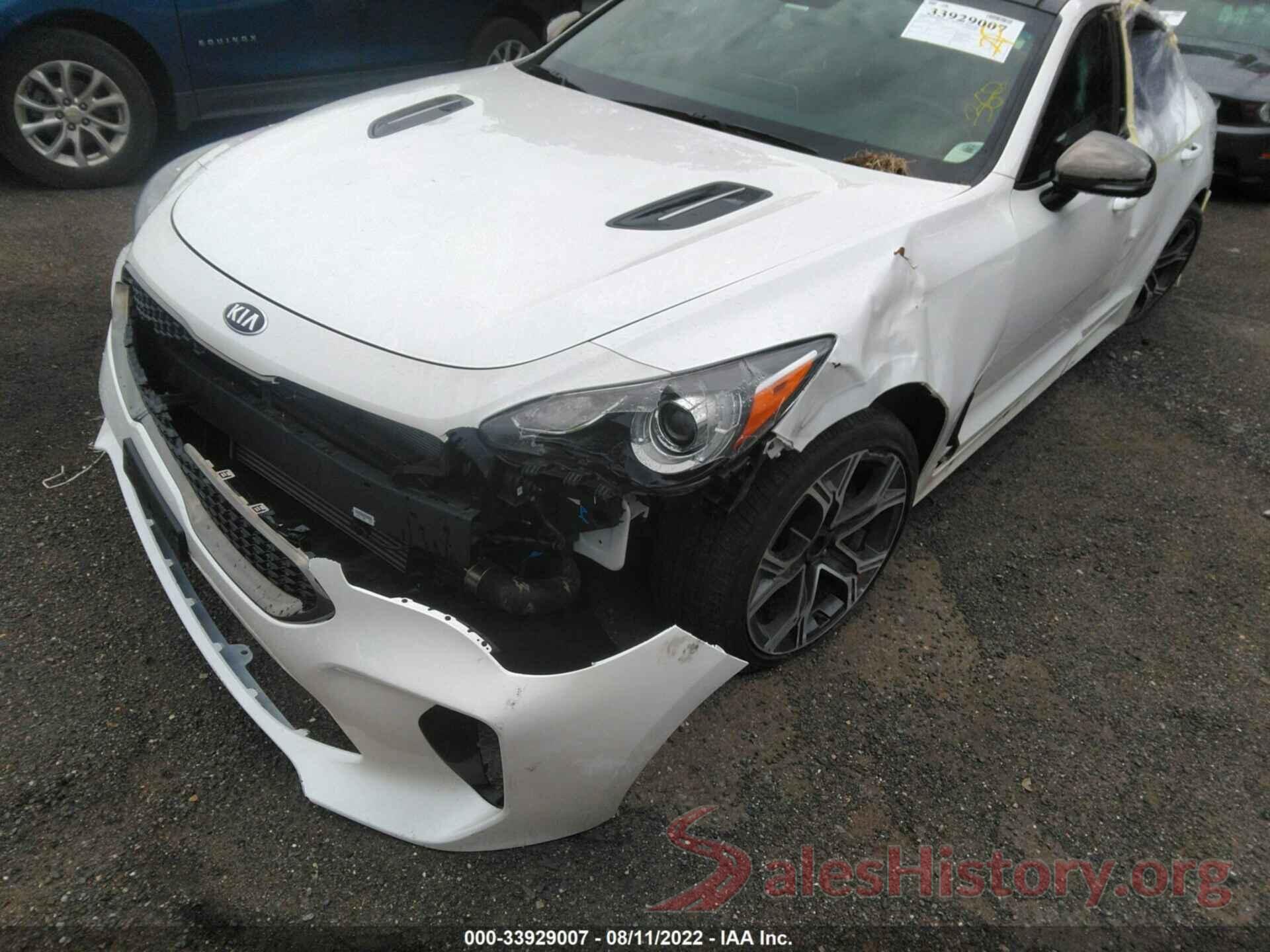 KNAE15LA1L6084462 2020 KIA STINGER