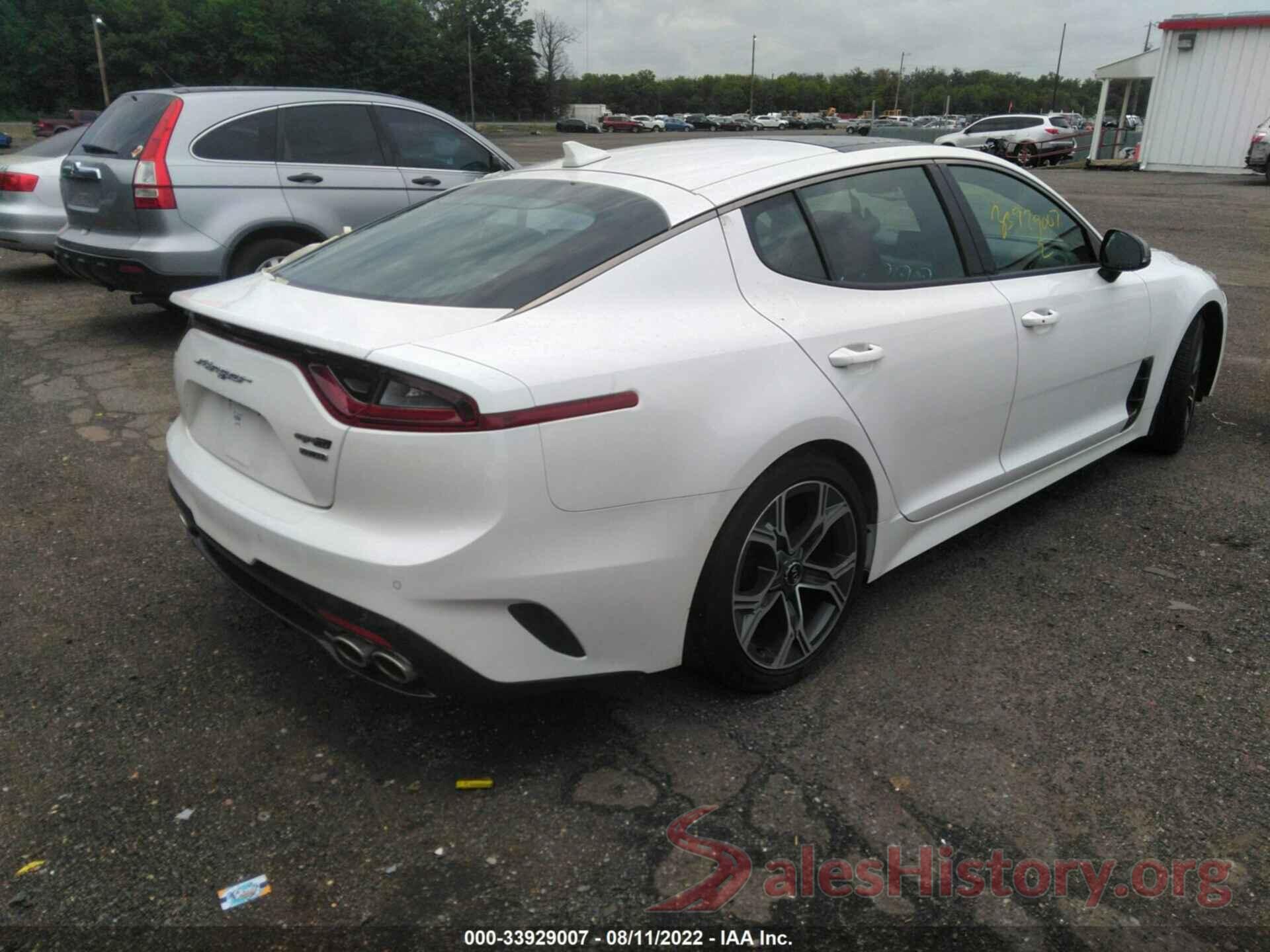 KNAE15LA1L6084462 2020 KIA STINGER