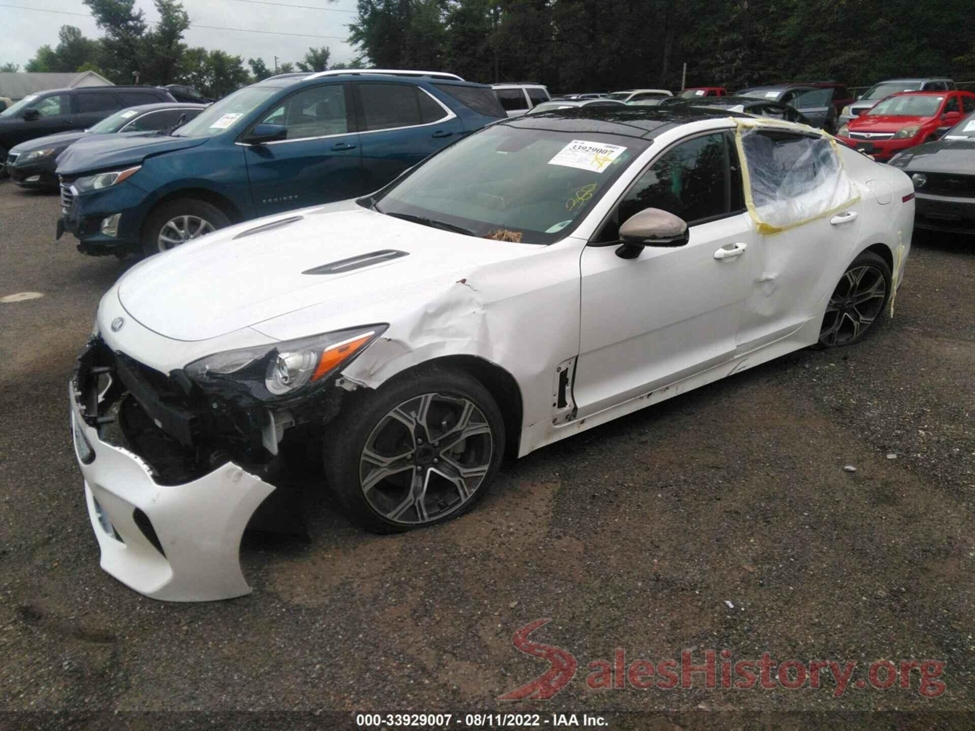 KNAE15LA1L6084462 2020 KIA STINGER