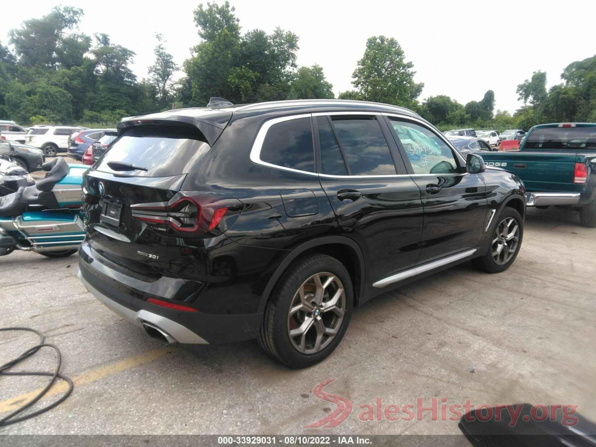 5UX53DP03N9K02469 2022 BMW X3