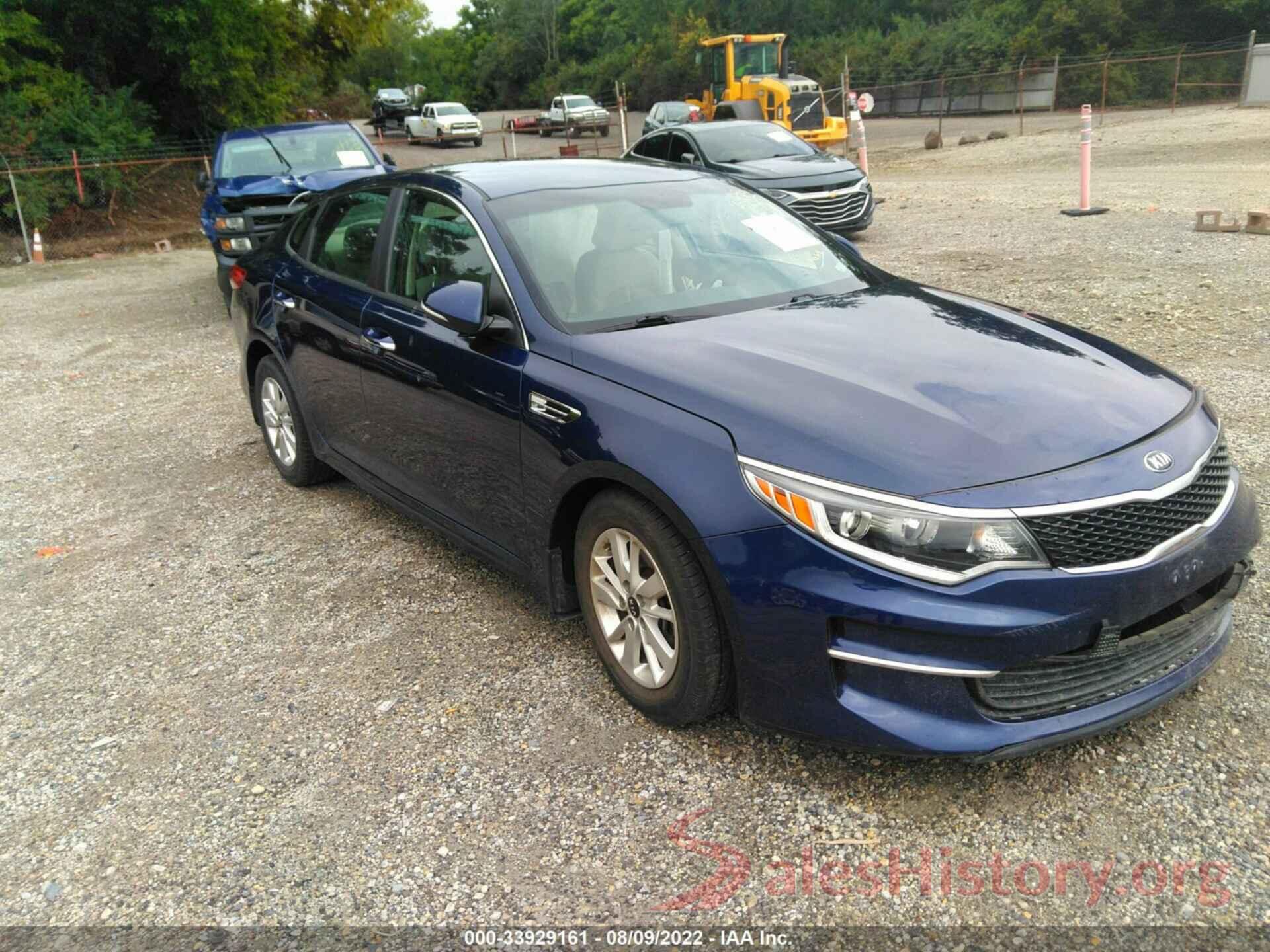 5XXGT4L32GG019645 2016 KIA OPTIMA