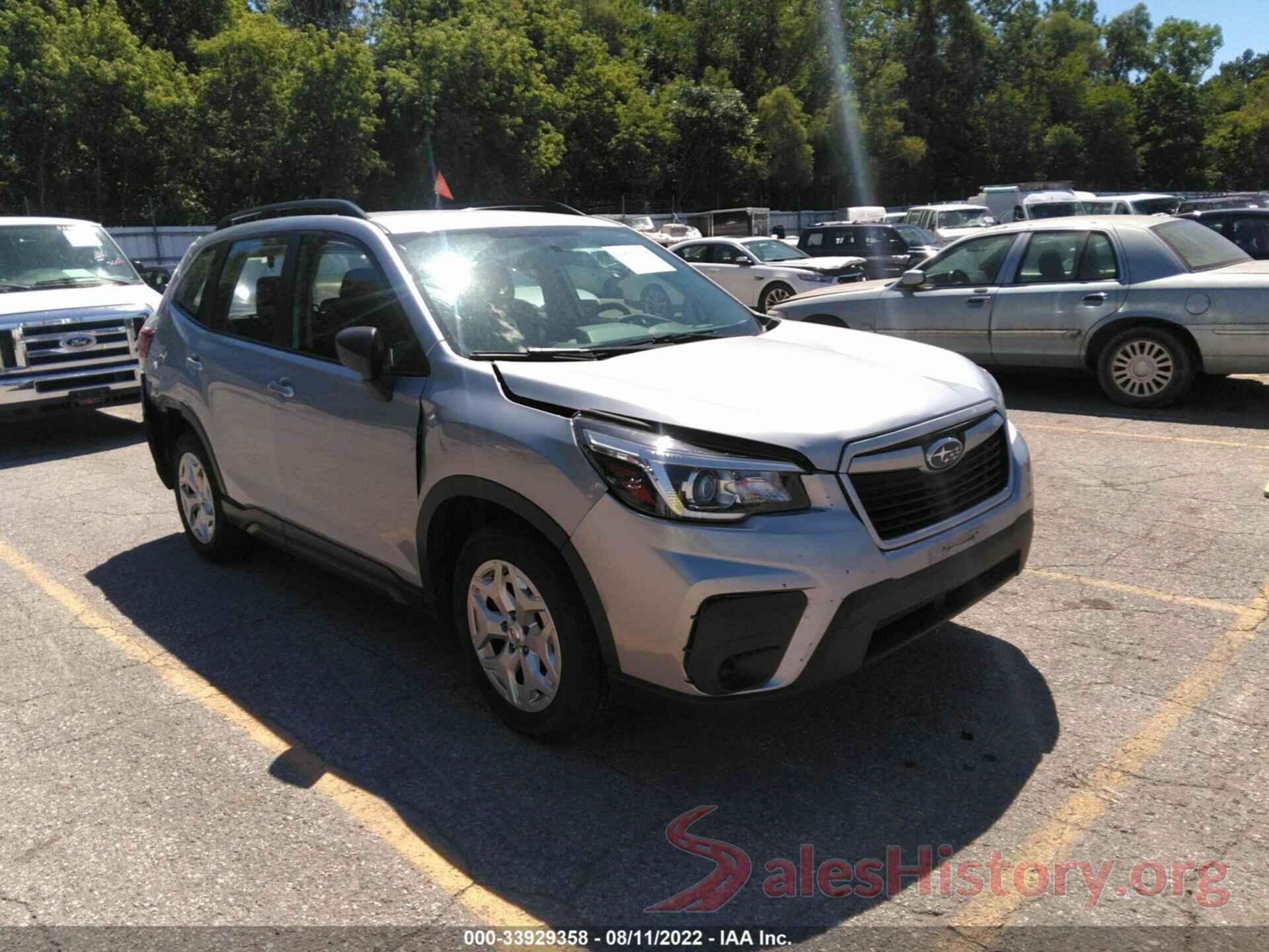 JF2SKACC2KH522522 2019 SUBARU FORESTER