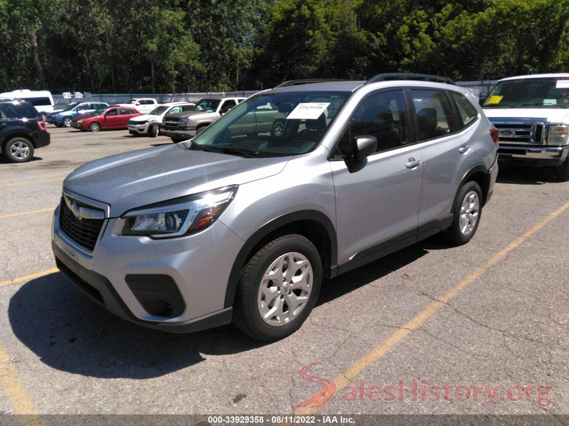 JF2SKACC2KH522522 2019 SUBARU FORESTER