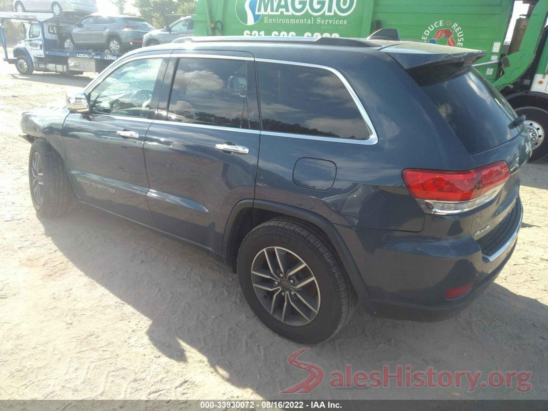 1C4RJFBG4KC842410 2019 JEEP GRAND CHEROKEE