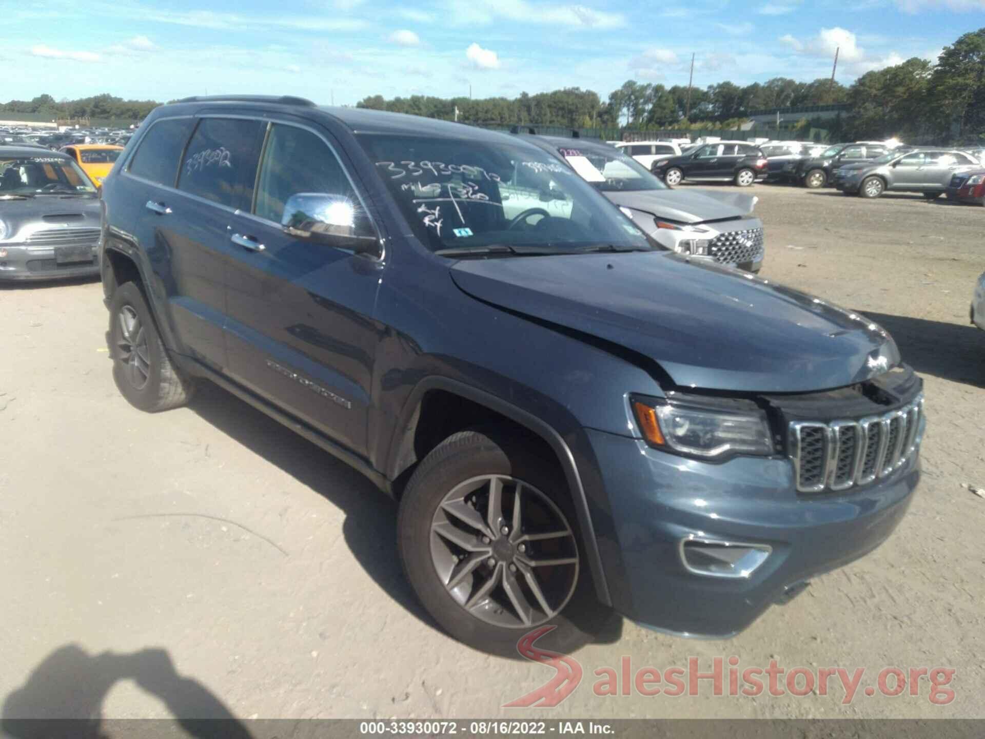 1C4RJFBG4KC842410 2019 JEEP GRAND CHEROKEE