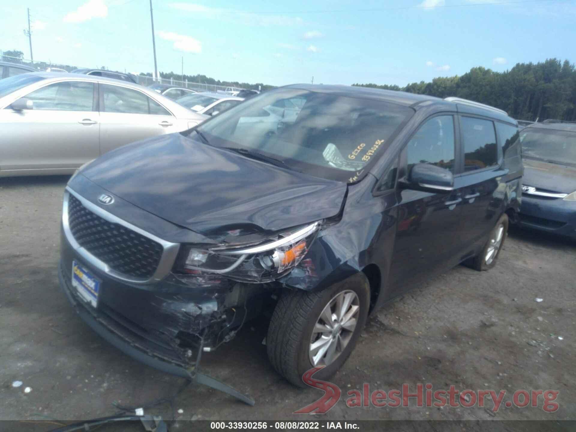 KNDMB5C16G6208954 2016 KIA SEDONA