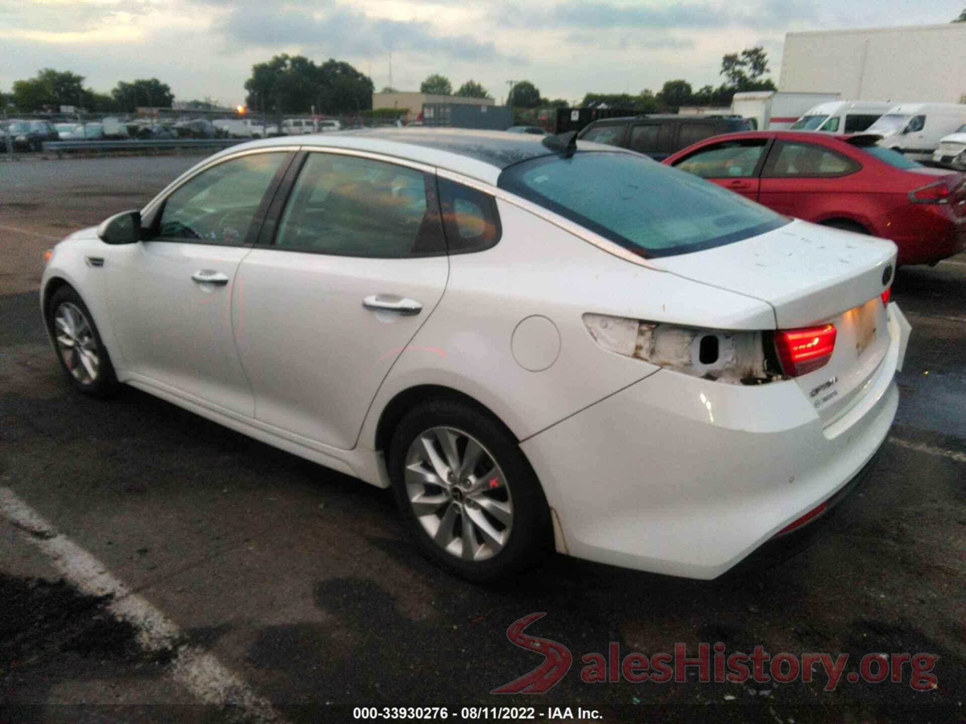 5XXGU4L33HG159542 2017 KIA OPTIMA