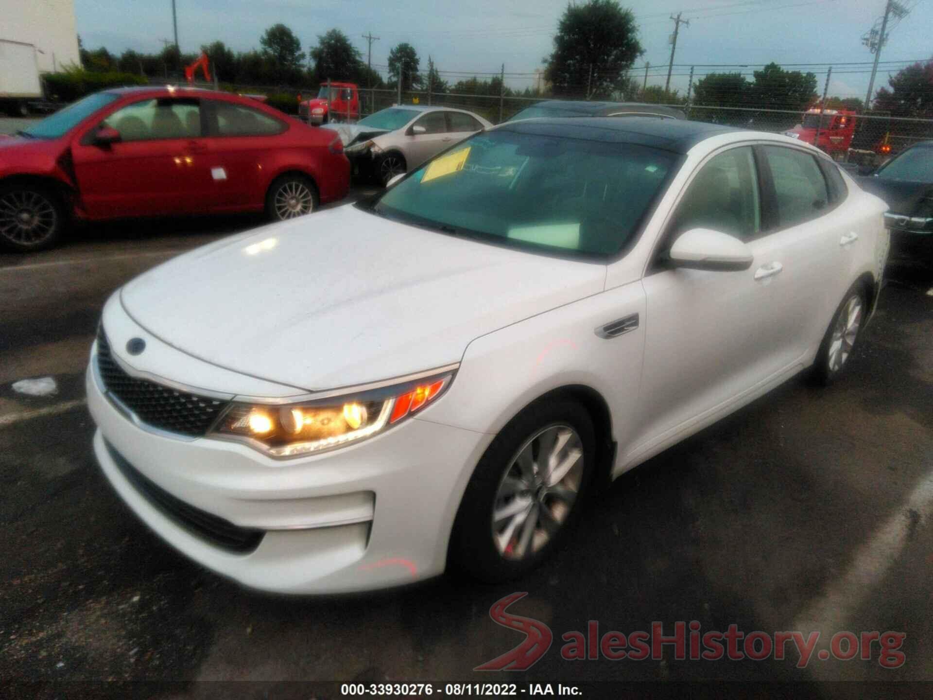 5XXGU4L33HG159542 2017 KIA OPTIMA