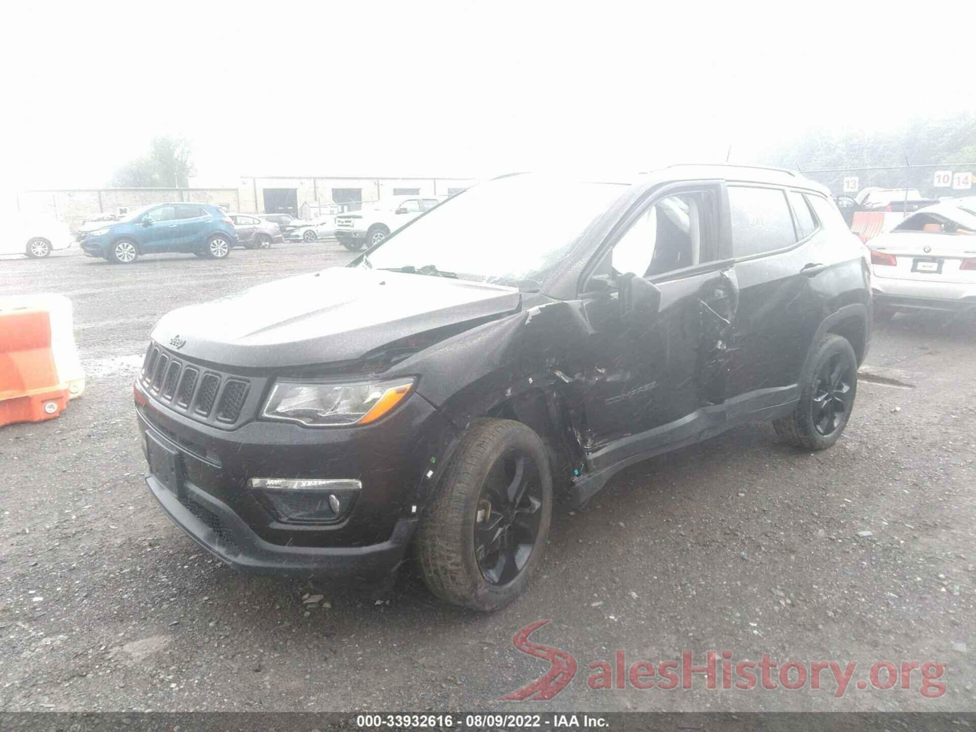 3C4NJDBB4LT161368 2020 JEEP COMPASS