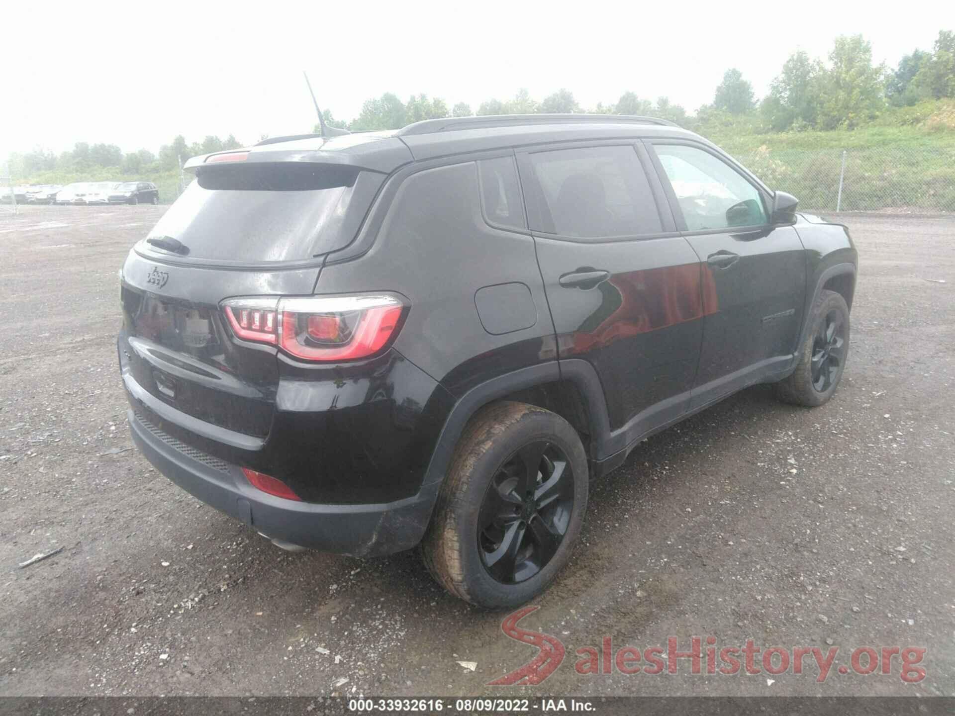 3C4NJDBB4LT161368 2020 JEEP COMPASS