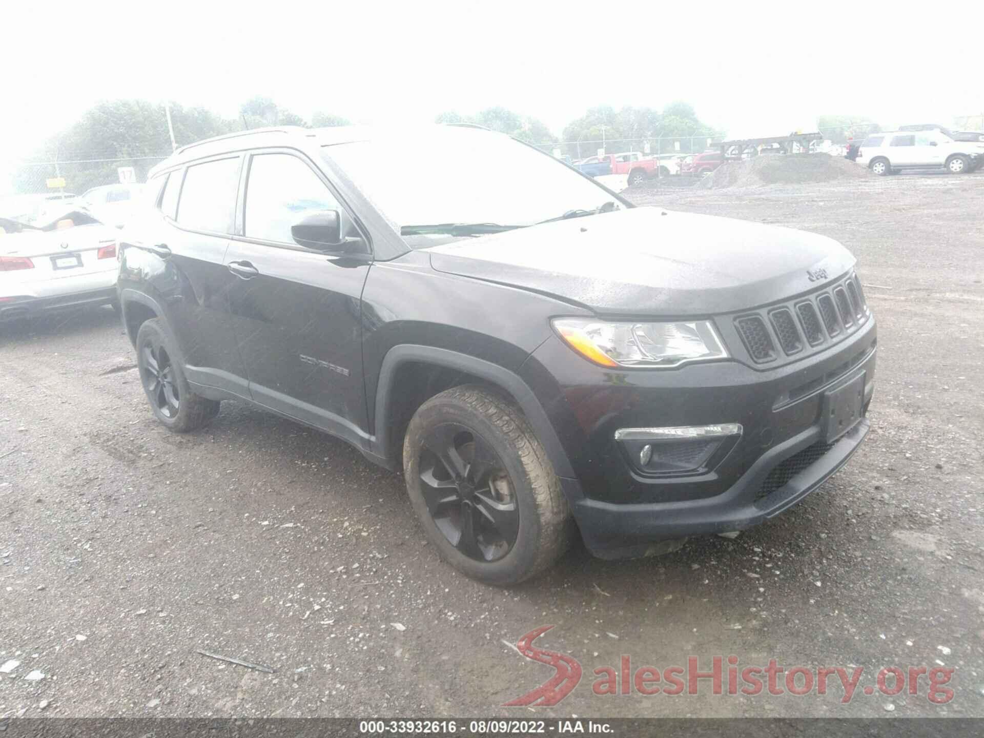 3C4NJDBB4LT161368 2020 JEEP COMPASS