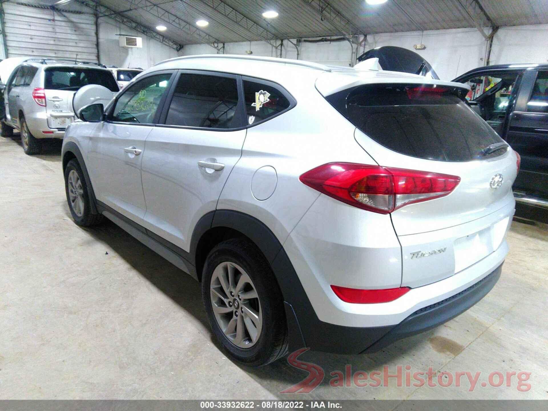 KM8J3CA4XJU780920 2018 HYUNDAI TUCSON