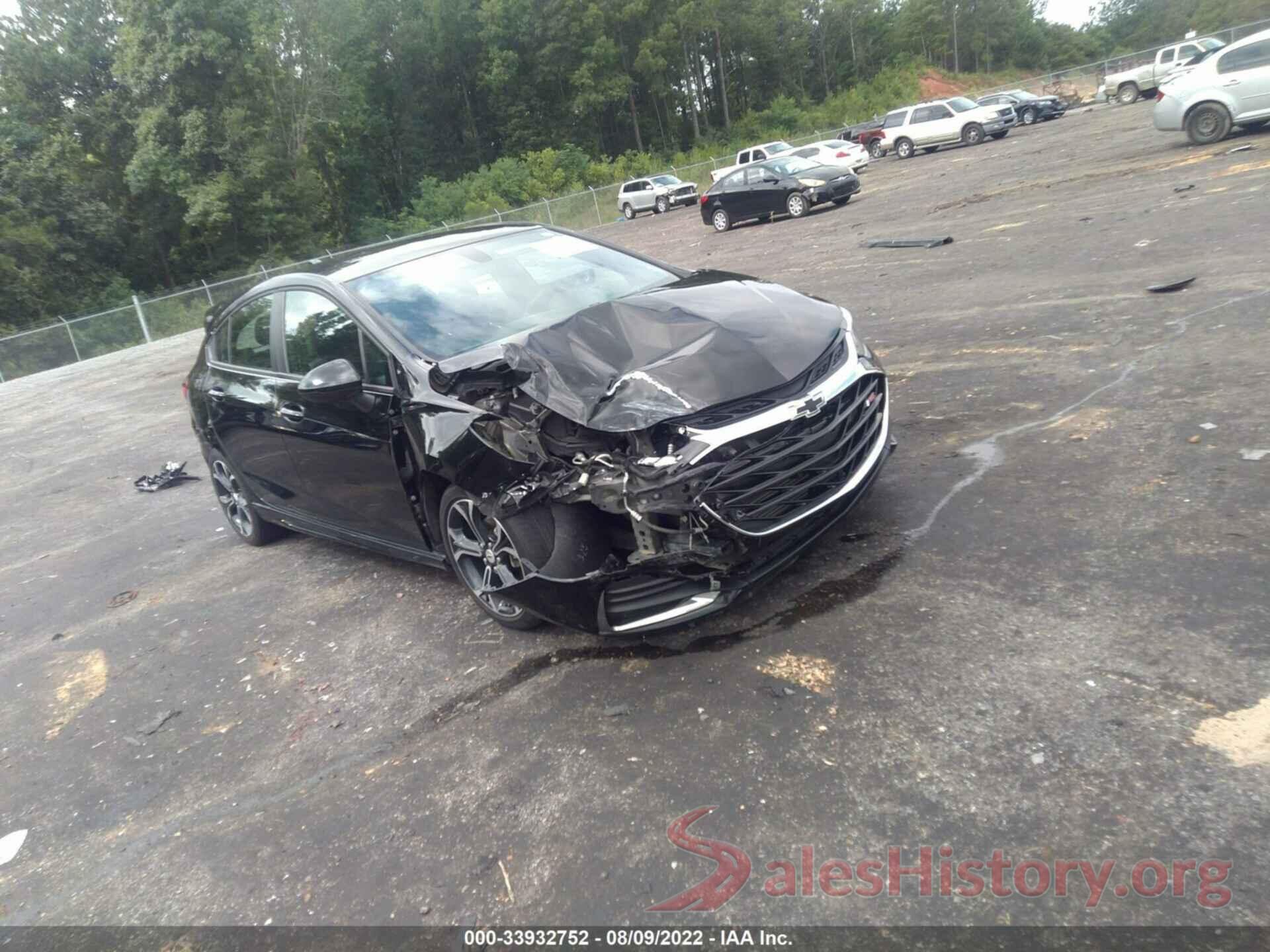 3G1BE6SM3KS568860 2019 CHEVROLET CRUZE