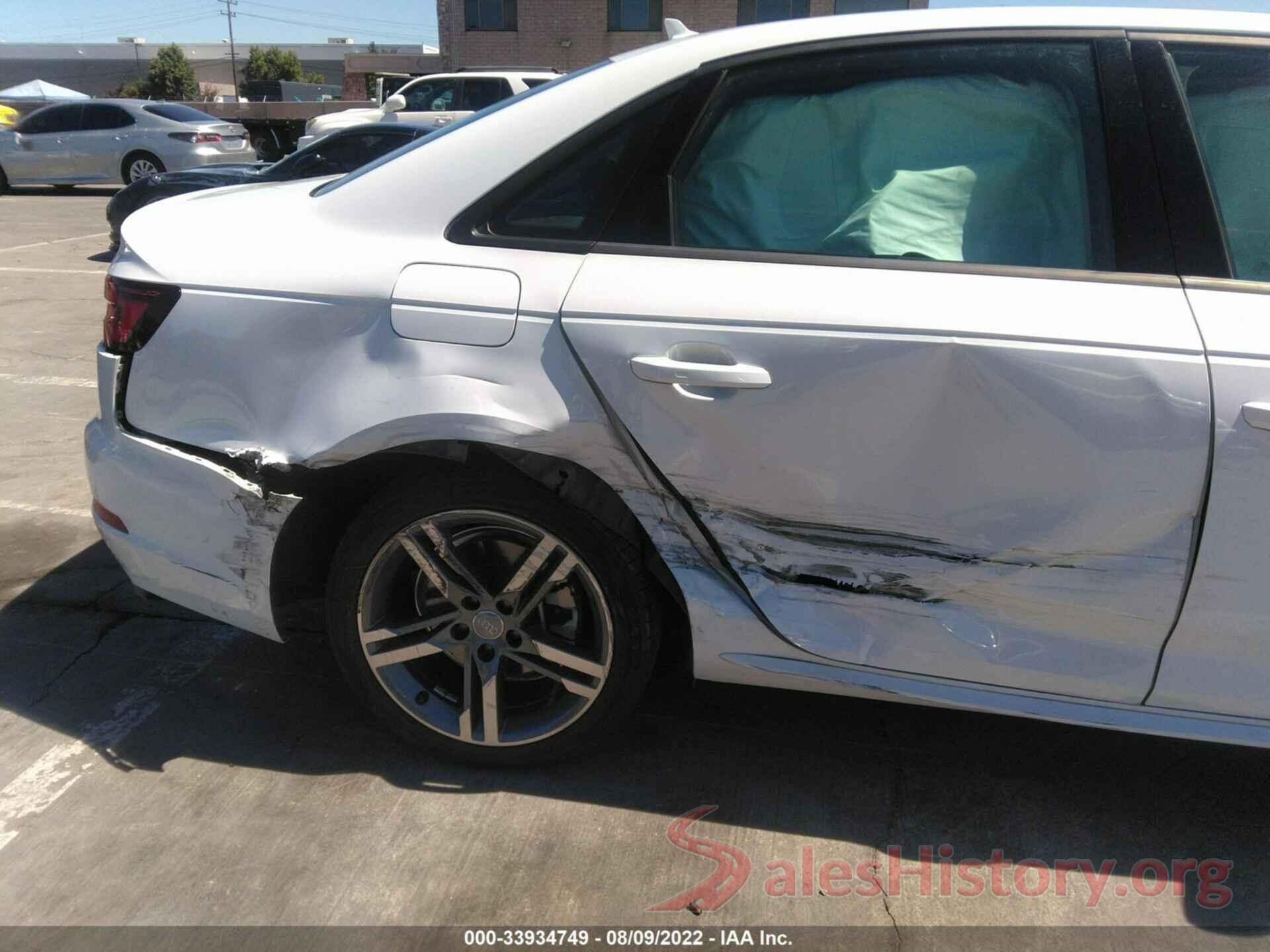 WAUKMAF42JA218866 2018 AUDI A4