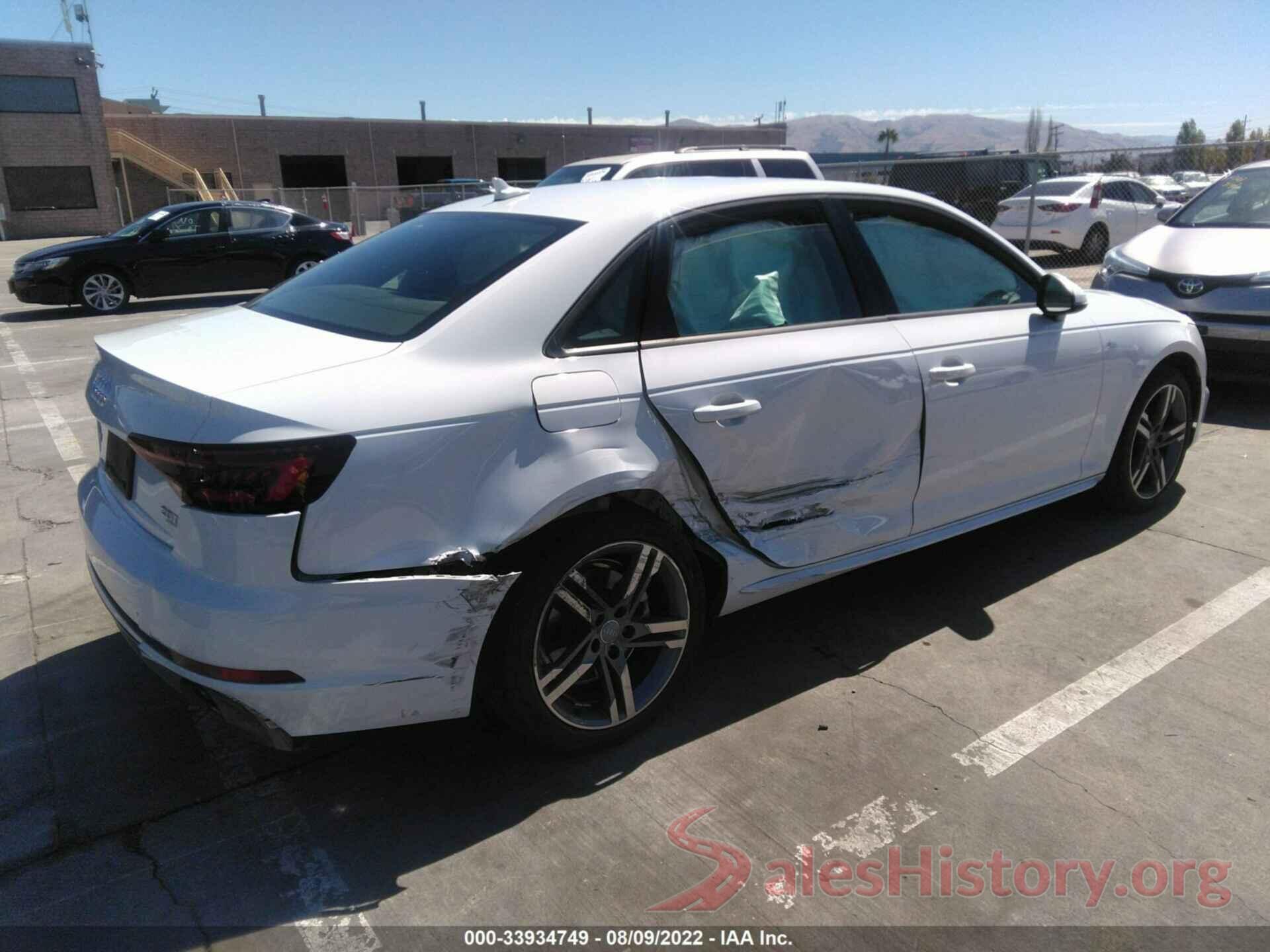 WAUKMAF42JA218866 2018 AUDI A4