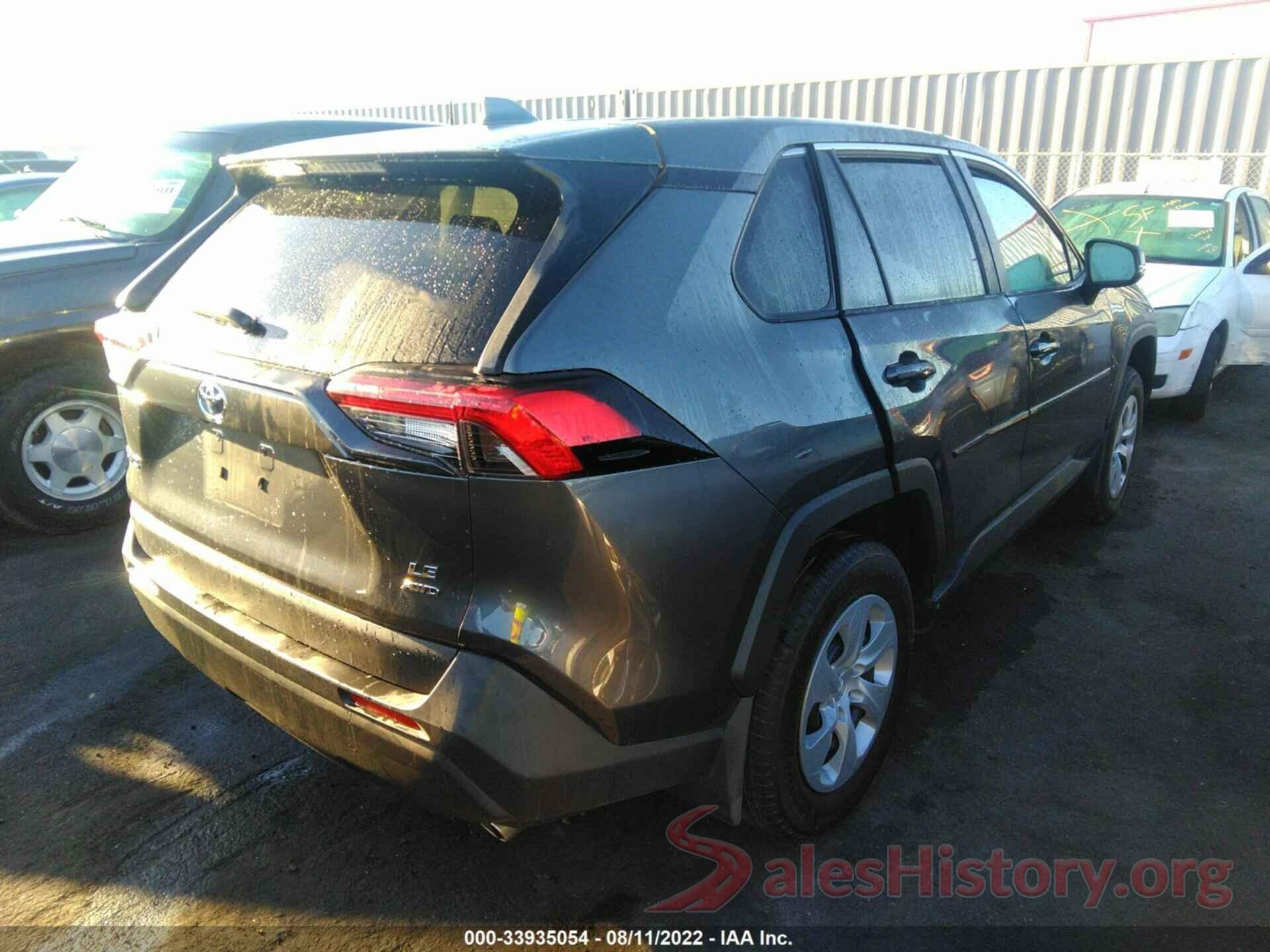 2T3G1RFV1NC260396 2022 TOYOTA RAV4