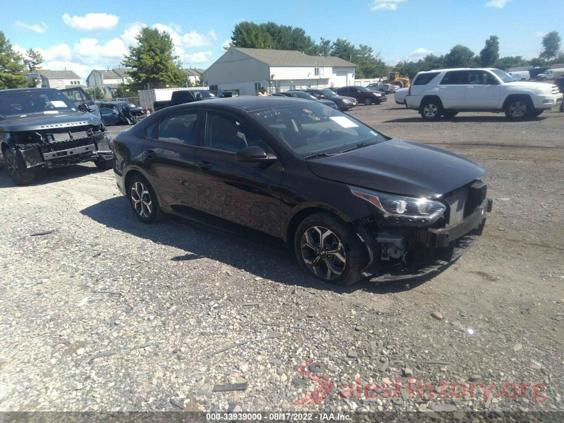 3KPF24AD7LE179887 2020 KIA FORTE