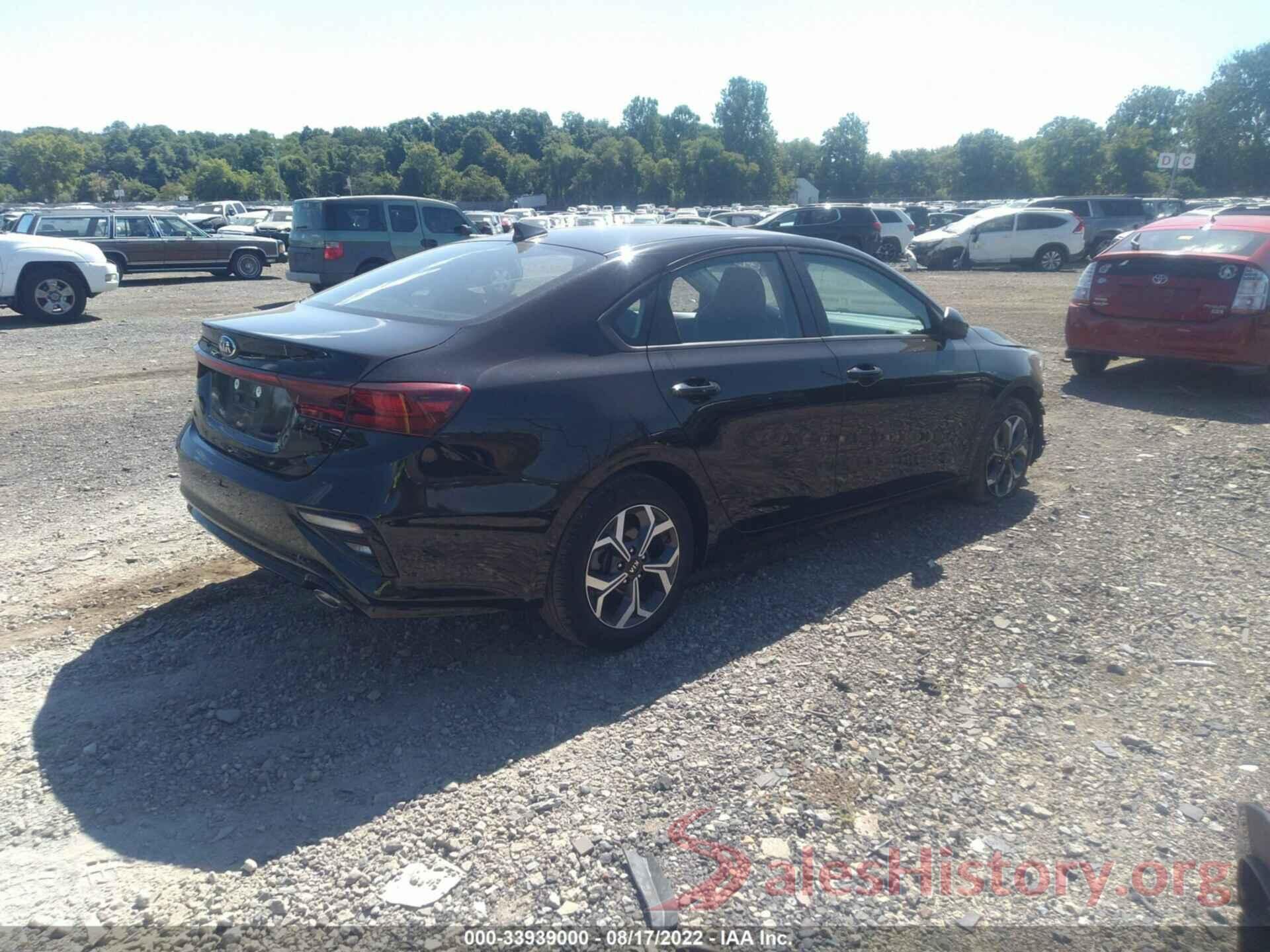 3KPF24AD7LE179887 2020 KIA FORTE