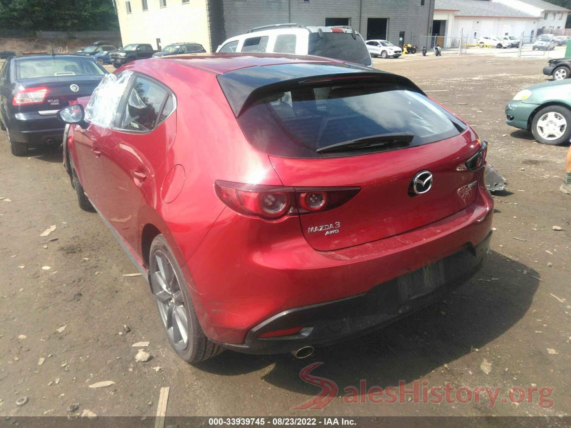 JM1BPBJM9K1127599 2019 MAZDA MAZDA3 HATCHBACK