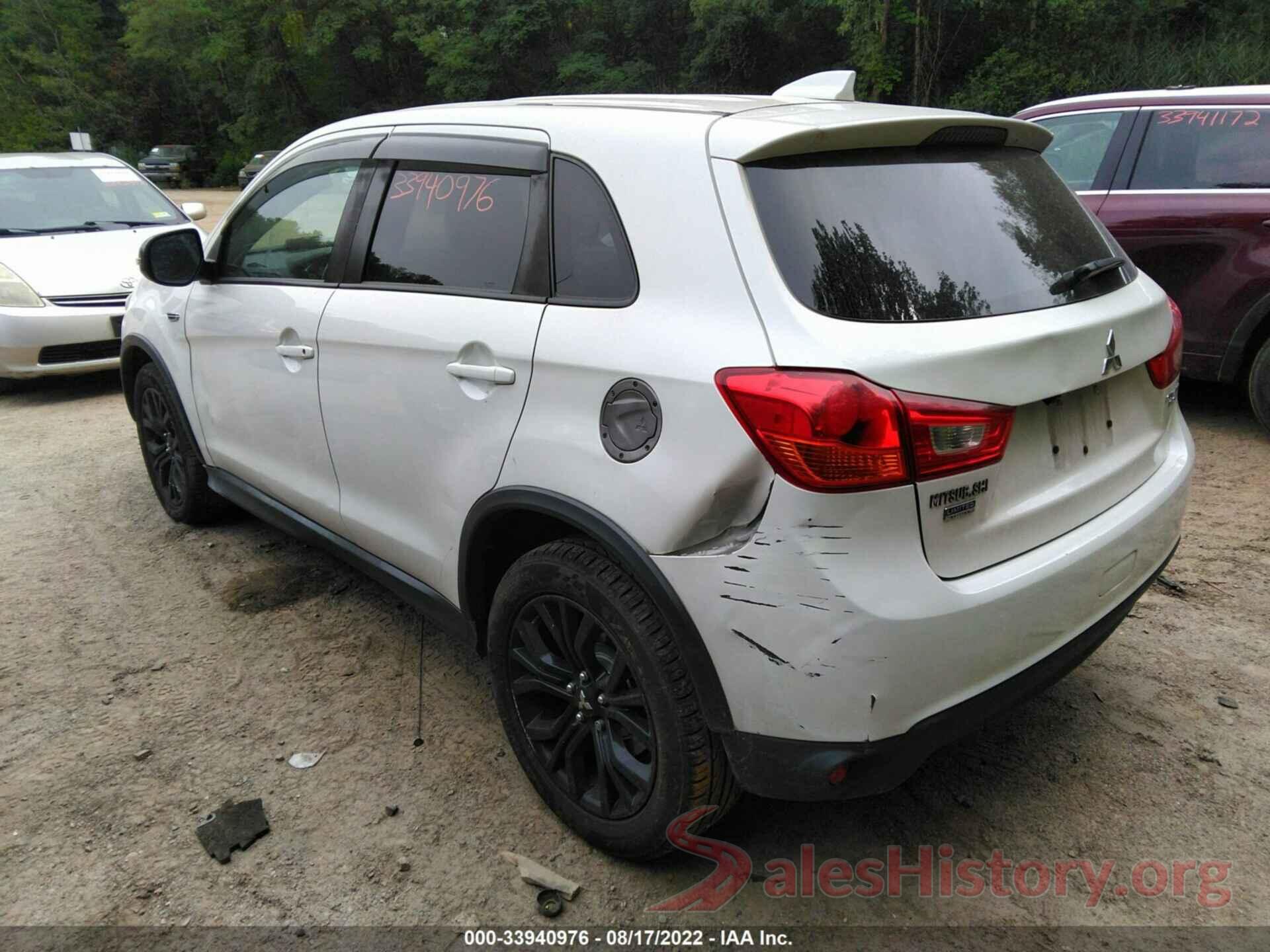 JA4AR3AUXHZ067879 2017 MITSUBISHI OUTLANDER SPORT