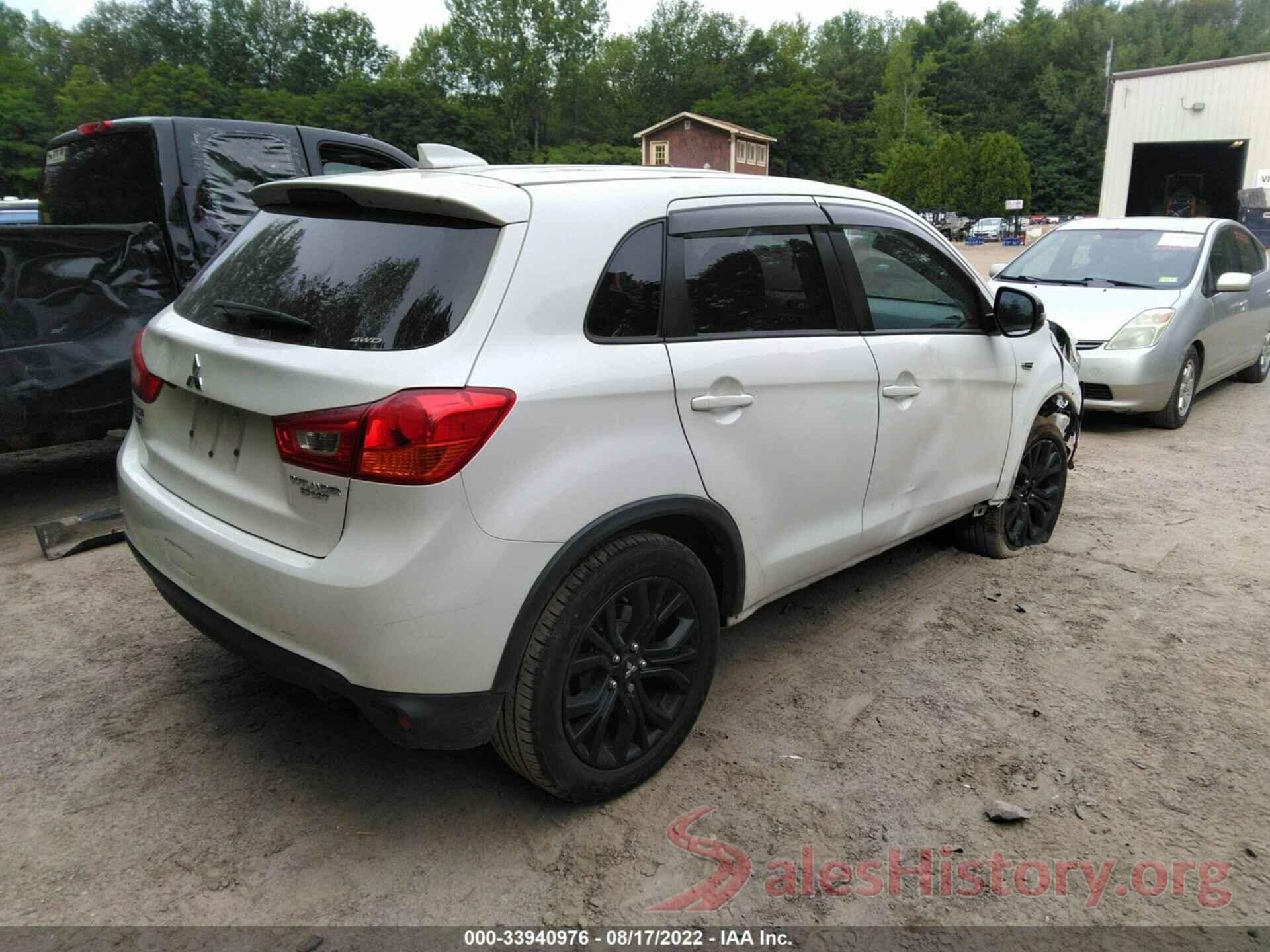 JA4AR3AUXHZ067879 2017 MITSUBISHI OUTLANDER SPORT