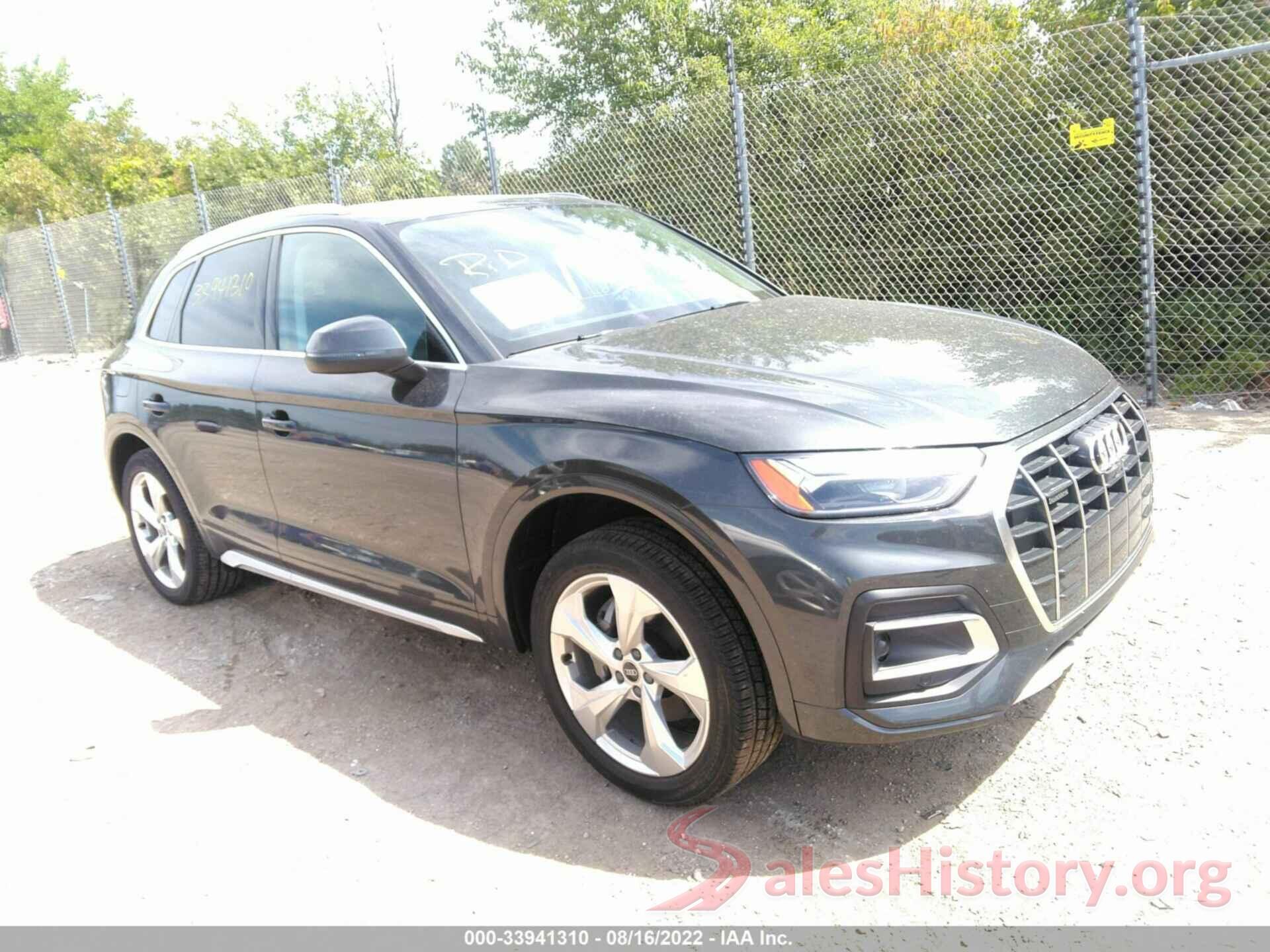 WA1BAAFY9M2129318 2021 AUDI Q5