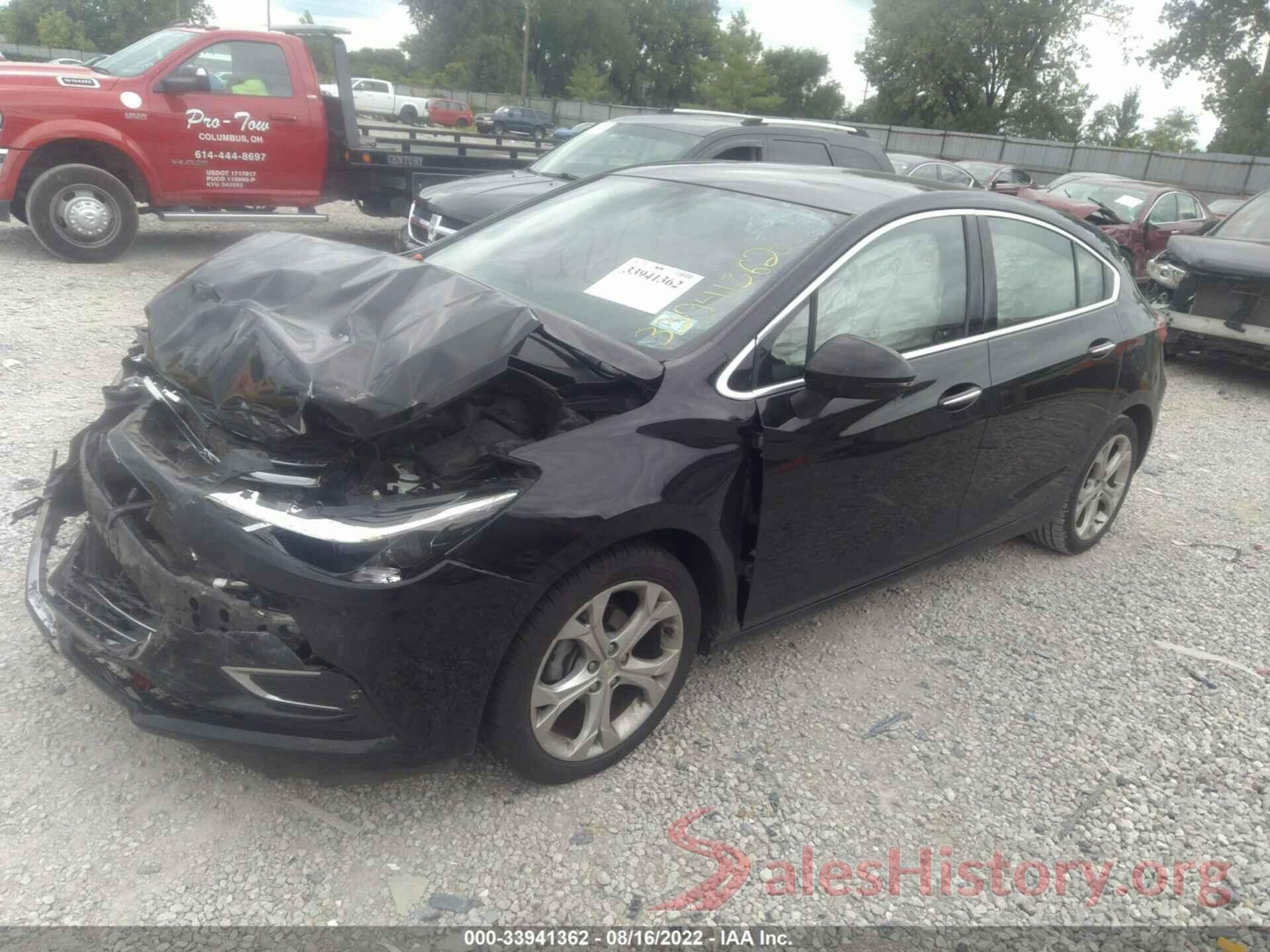 3G1BF6SMXHS610026 2017 CHEVROLET CRUZE