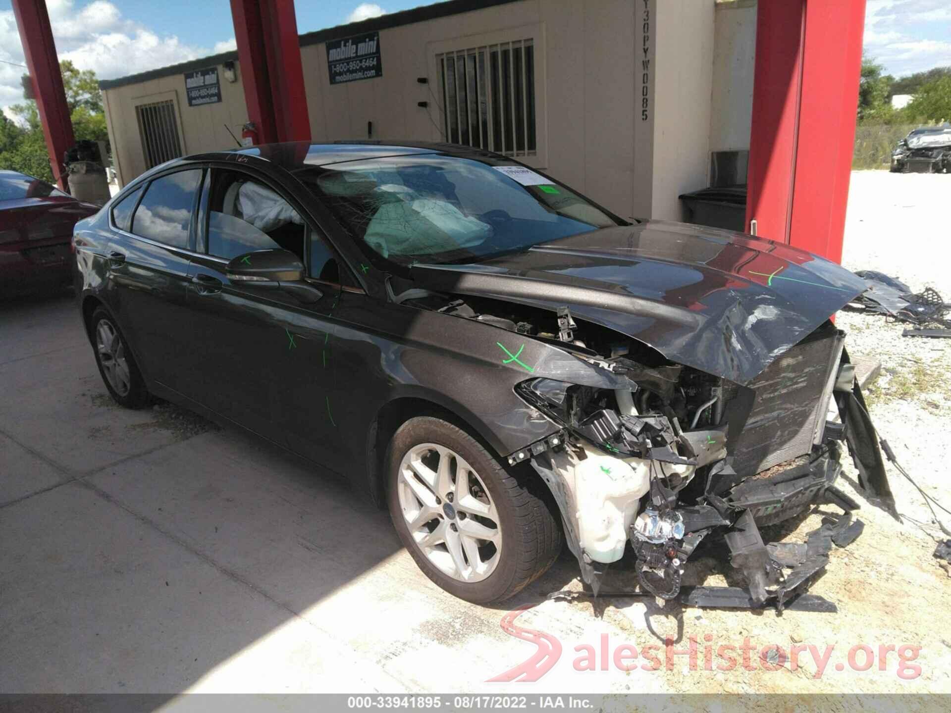 3FA6P0H78GR364402 2016 FORD FUSION