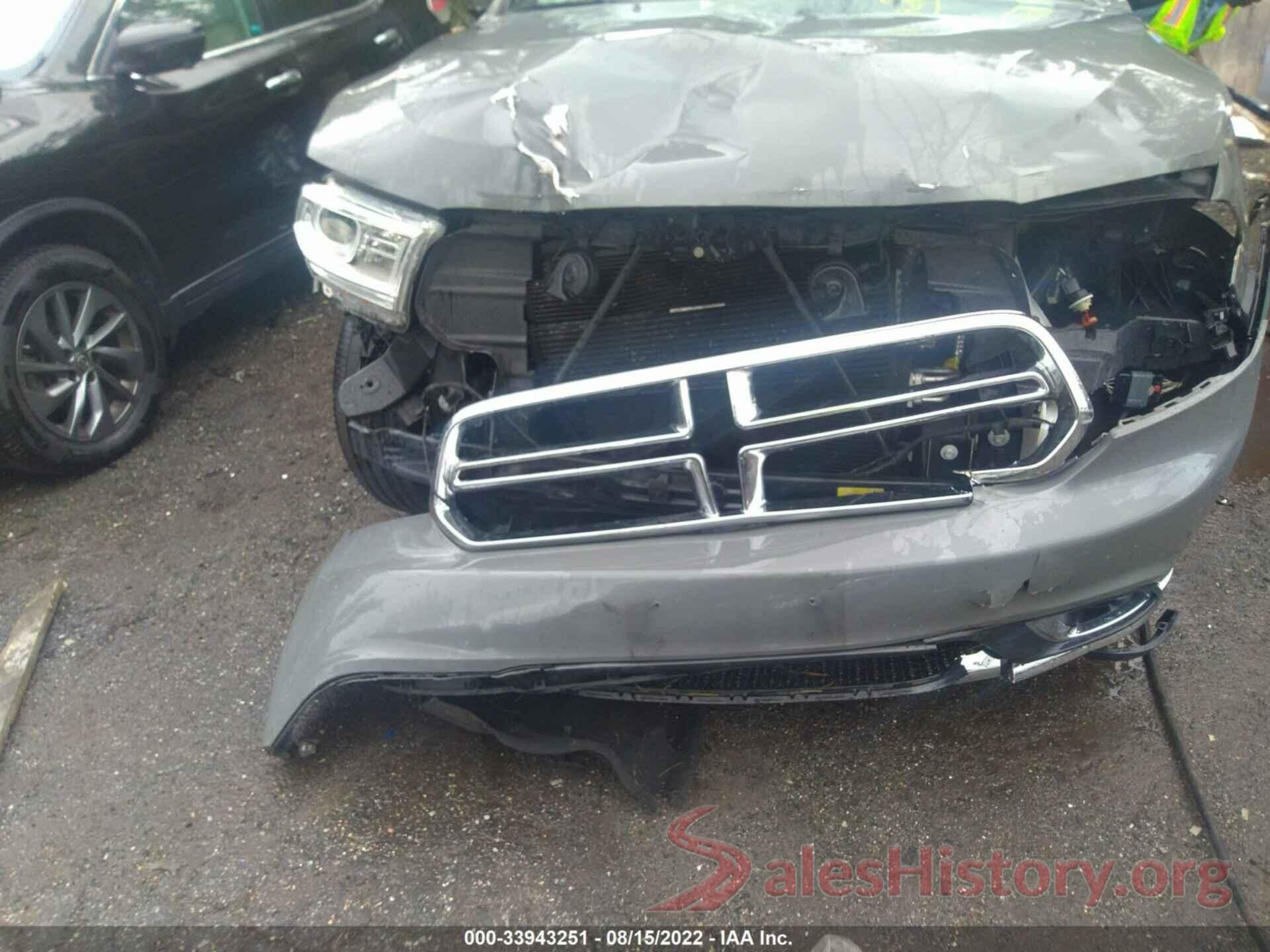 1C4RDJAG4KC853063 2019 DODGE DURANGO